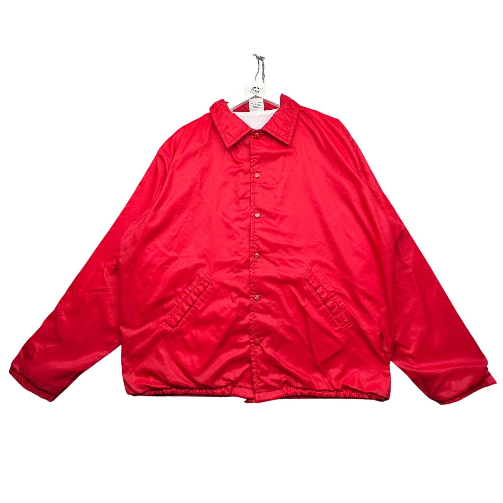 Other VTG 80s 90s Birdie Coach Snap Button Jacket Windbreaker XL Size US XL / EU 56 / 4 - 1 Thumbnail