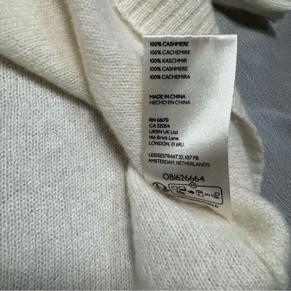 Free People Free People Staycation Cashmere Pullover In Cream Size M Size M / US 6-8 / IT 42-44 - 7 Thumbnail