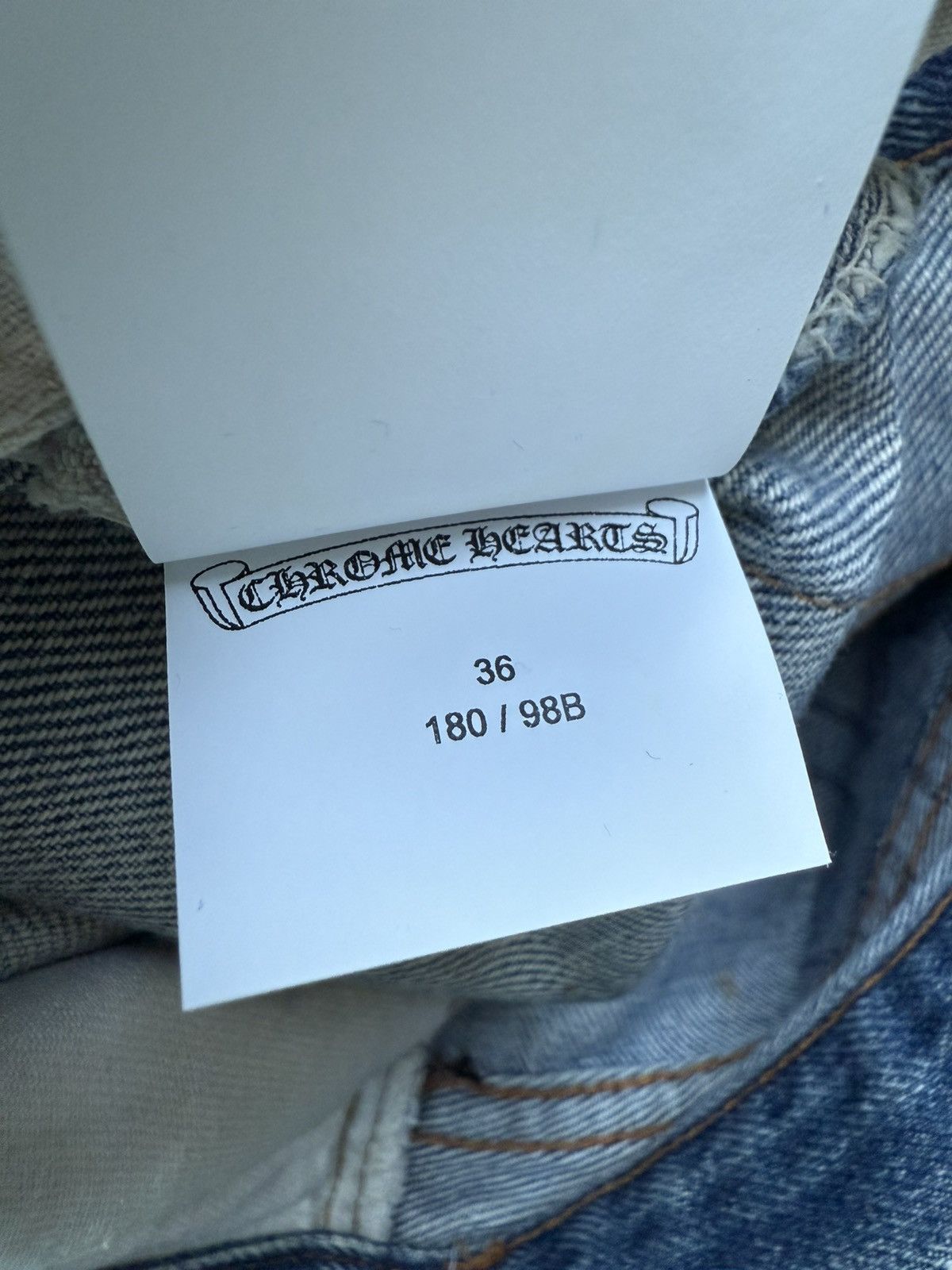 Chrome Hearts Chrome Hearts Levi’s 501 Denim Jeans Size US 36 / EU 52 - 14 Thumbnail