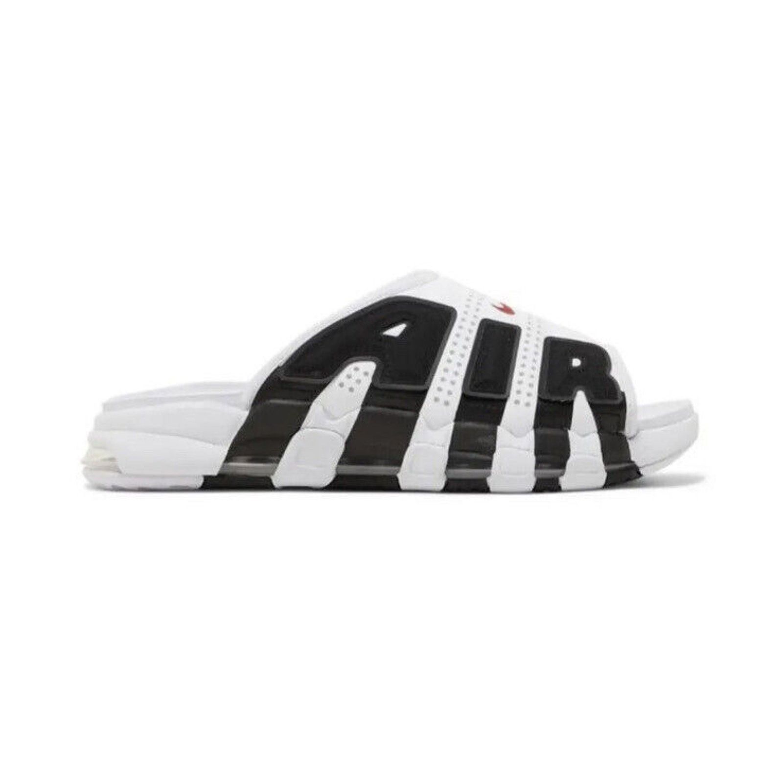 Nike Nike Air More Uptempo Slide White Black FB7815-100 Mens 13 Size US 13 / EU 46 - 2 Thumbnail