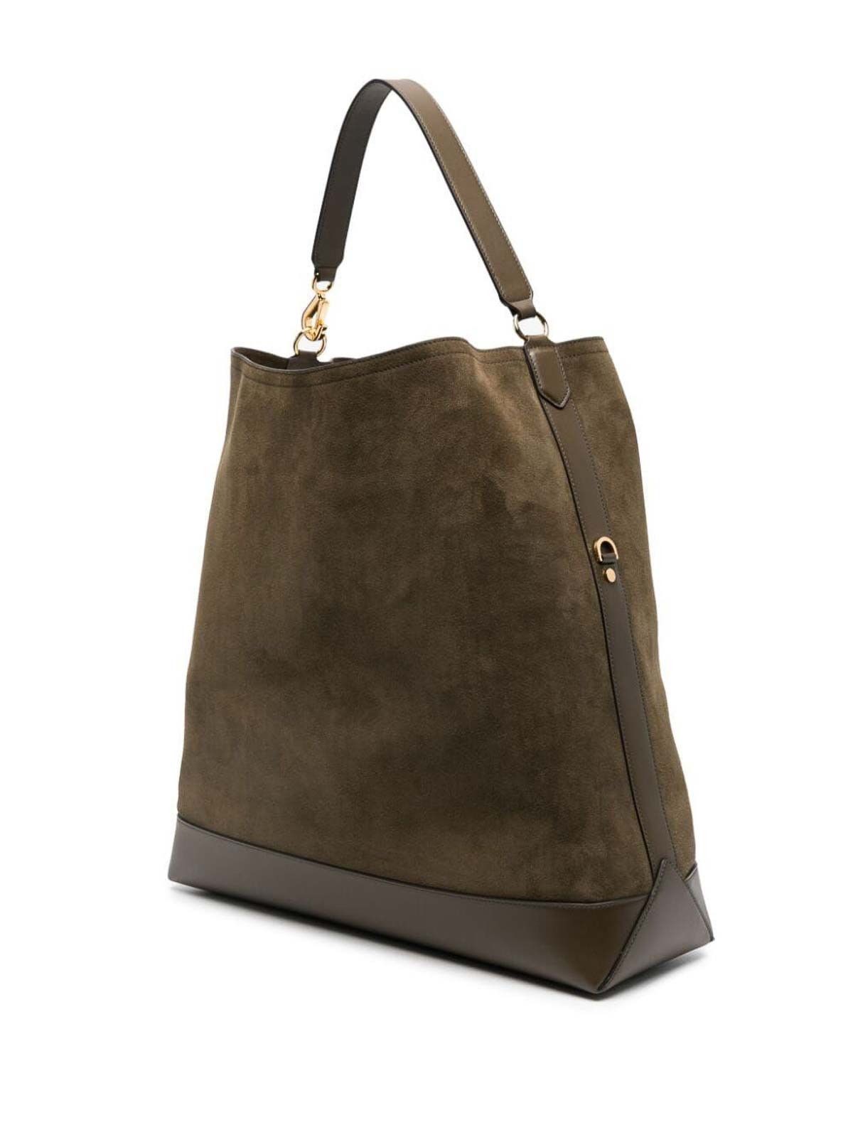 Tom Ford o1loc1c0325 H0577 Size: OS / Tote Bag in Military Green Size ONE SIZE - 2 Thumbnail
