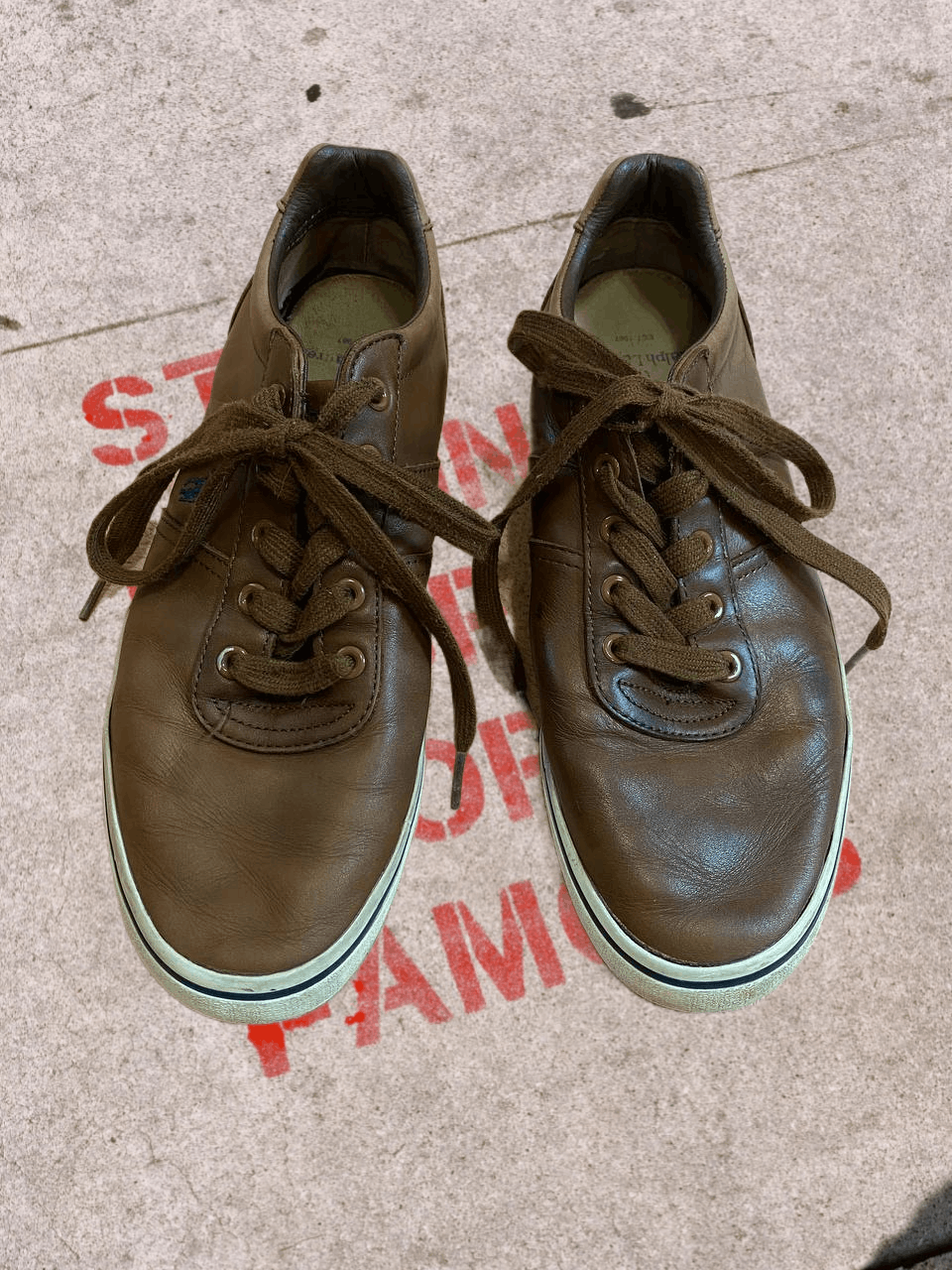 Polo Ralph Lauren Polo Ralph Lauren Polo Sport Leather shoes Size US 10 / EU 43 - 1 Thumbnail