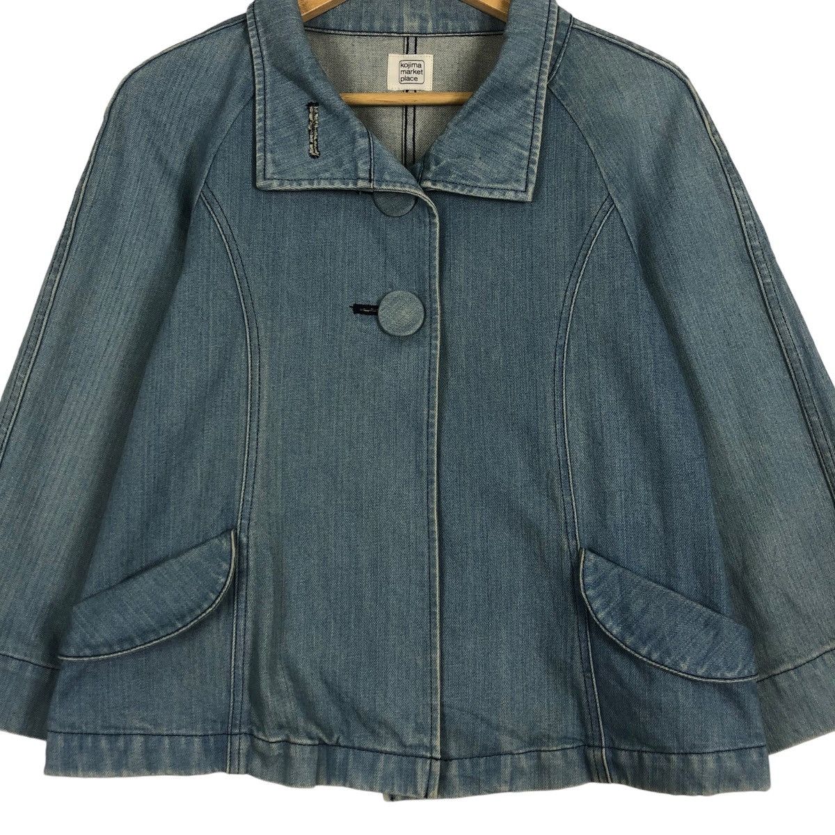 Japanese Brand × KOJIMA GENES Kojima market place crooped denim jacket Size M / US 6-8 / IT 42-44 - 5 Thumbnail