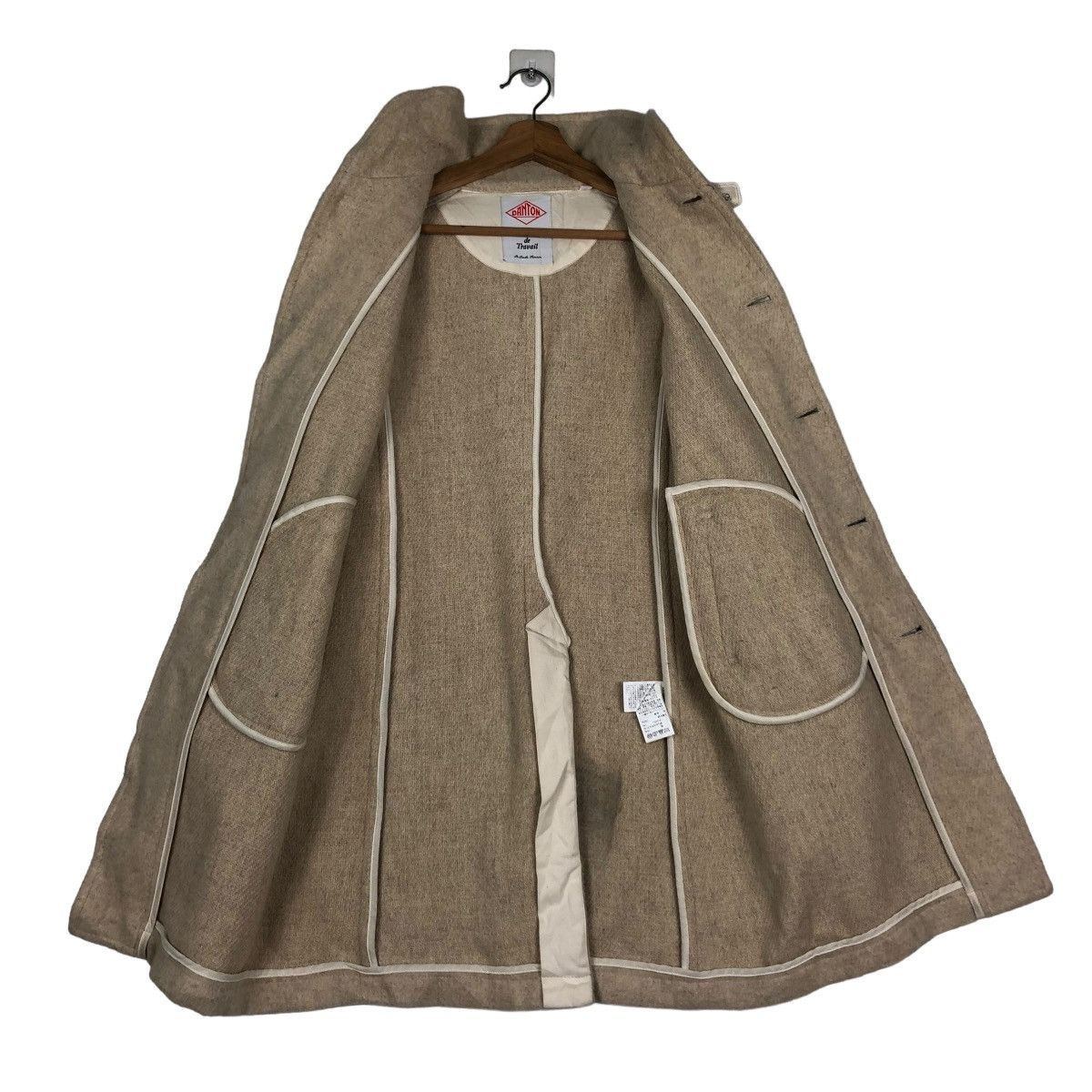 Danton 🔥VINTAGE LONG JACKET WOOL DANTON VETEMENTS DE TRAVAIL Size US S / EU 44-46 / 1 - 13 Thumbnail