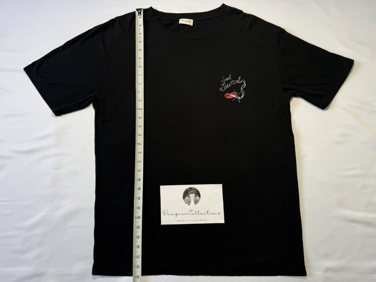 Saint Laurent Paris Saint Laurent No Smoking Logo Tee L Size US L / EU 52-54 / 3 - 3 Thumbnail