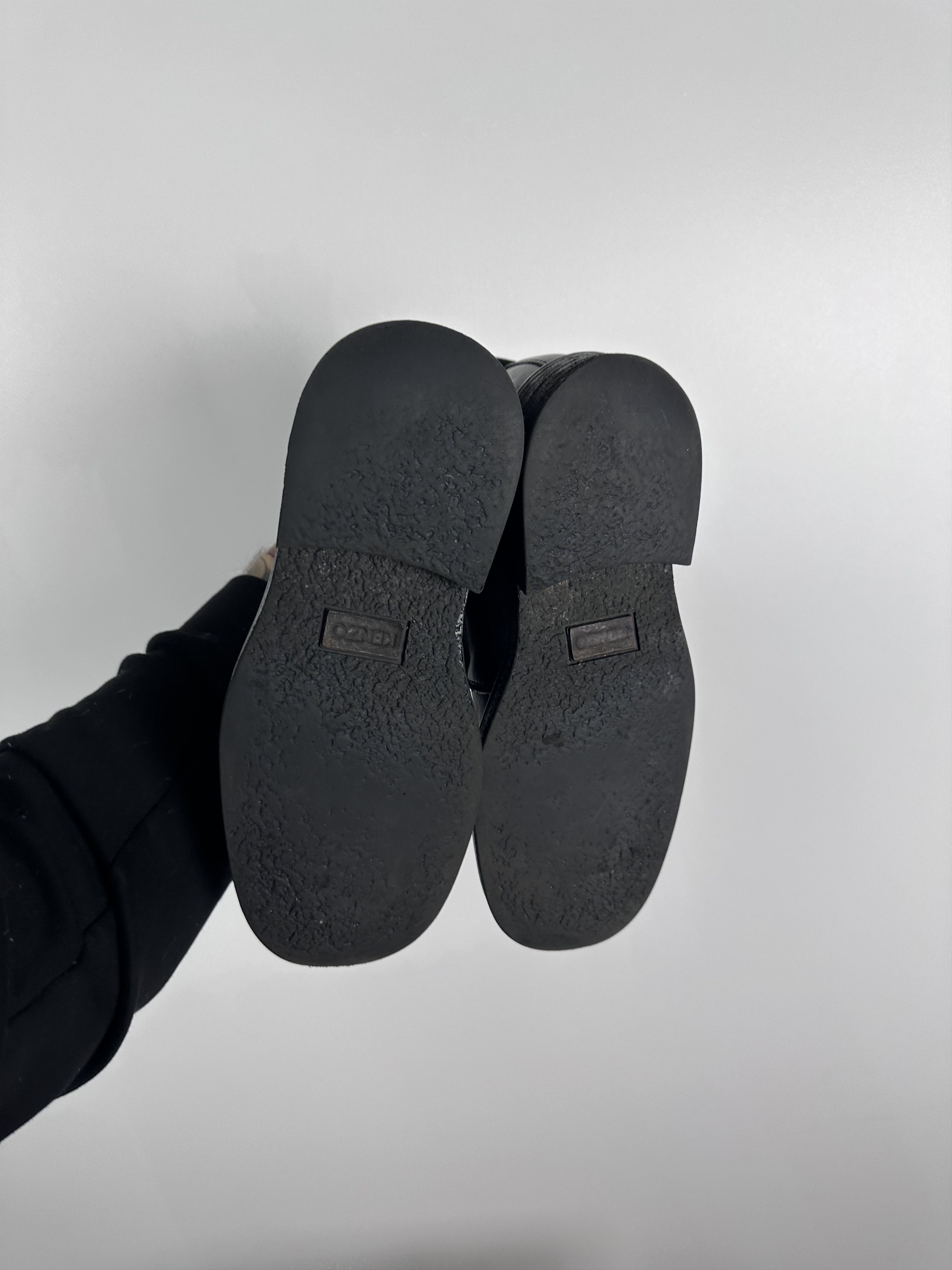 Kenzo × Vintage Vintage KENZO HOOME Boots Authentic Black Leather Shoes 40 Size US 7 / EU 40 - 7 Thumbnail