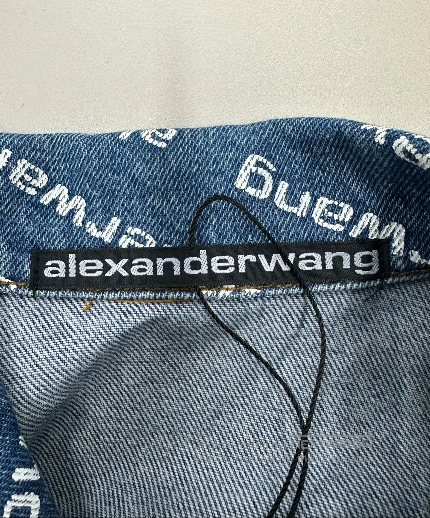 Alexander Wang Alexander Wang Blue Camo Printed Denim Jacket| Size US S / EU 44-46 / 1 - 4 Thumbnail
