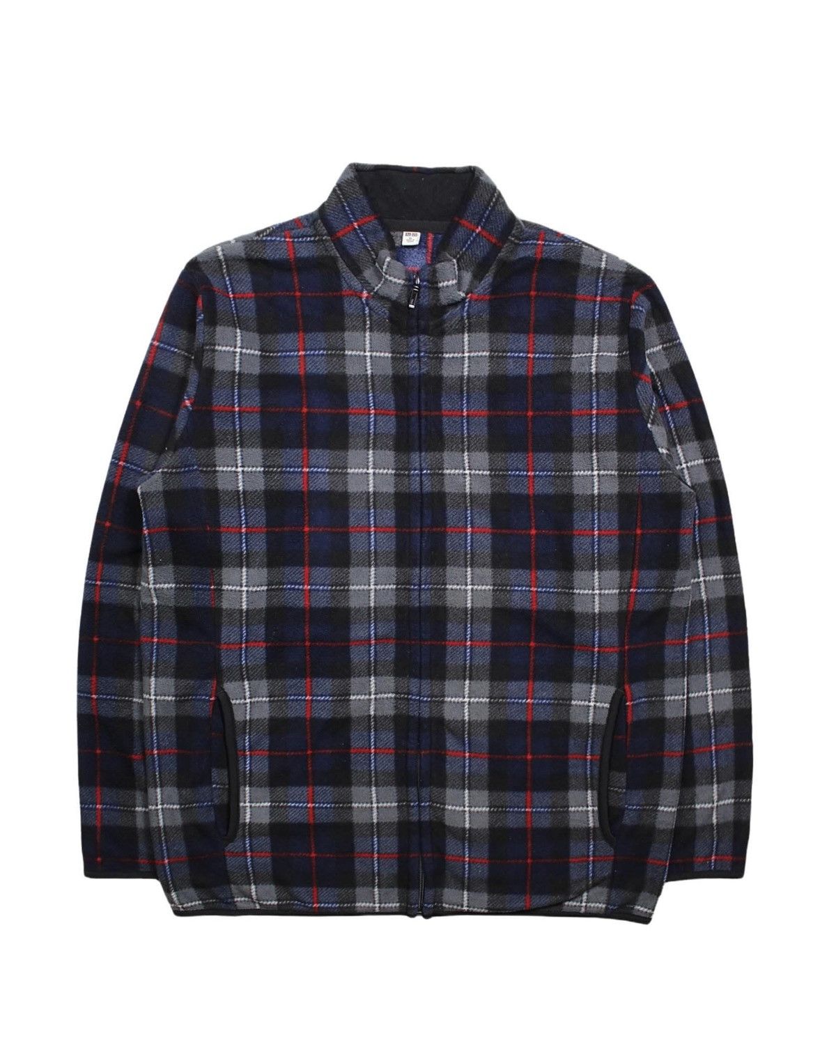 Japanese Brand × Uniqlo UNIQLO TARTAN FLEECE JACKET Size US XL / EU 56 / 4 - 1 Thumbnail