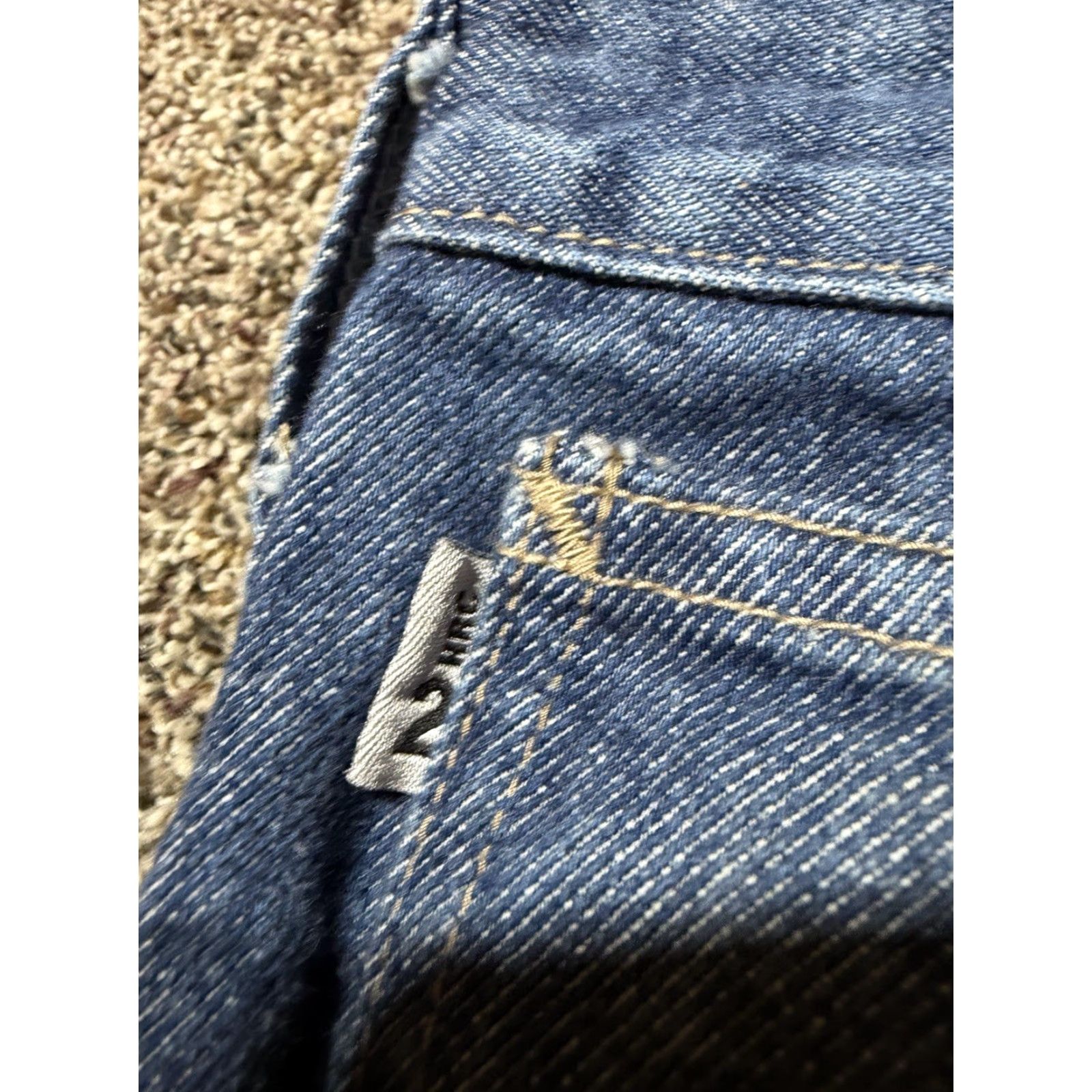 Carhartt Carhartt FR Men Jeans 40X30 Blue Denim Flame Resistant Bootcut EUC Size US 40 / EU 56 - 3 Thumbnail