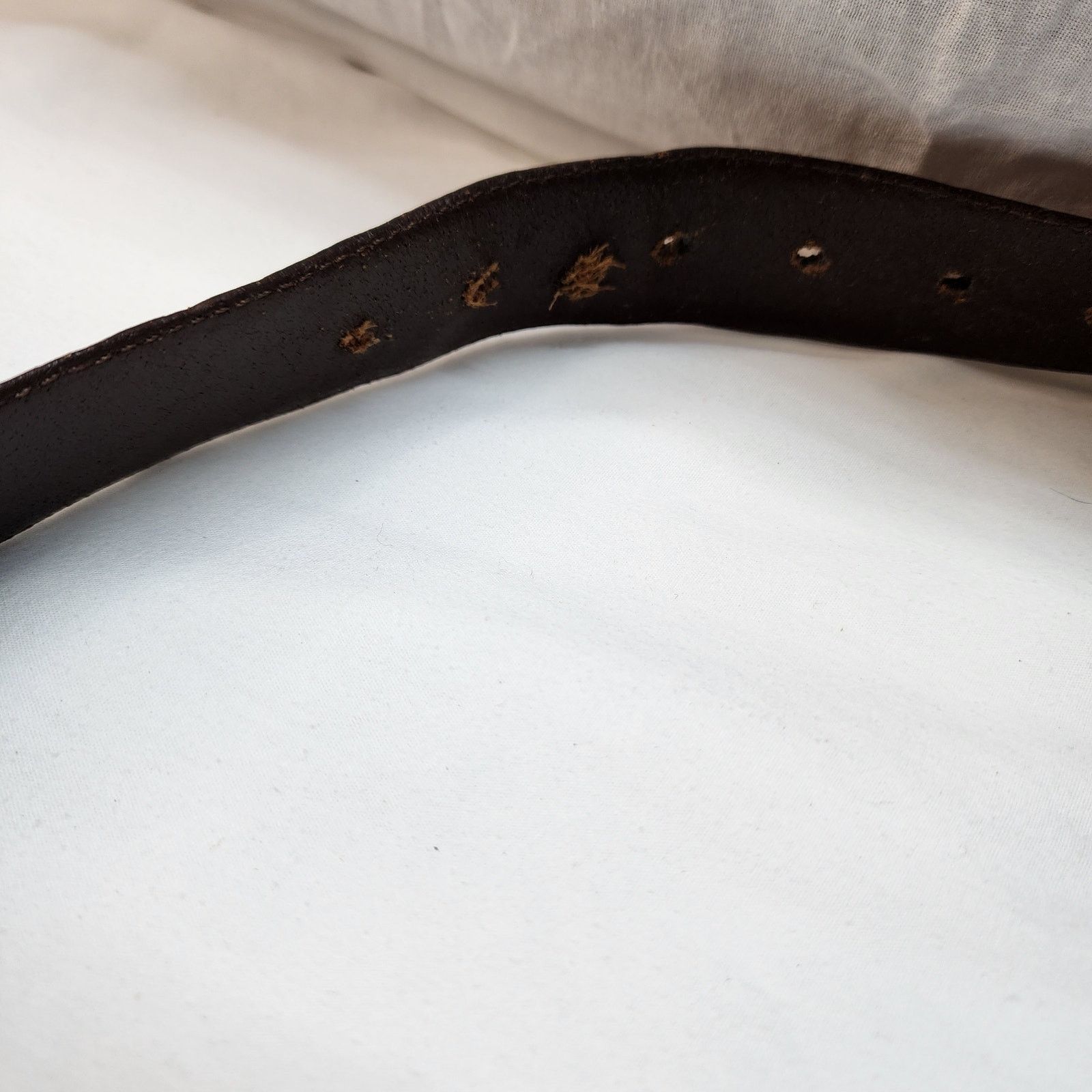 Fossil Fossil brown leather belt size 44 belt one hole was made b45 Size 44 - 5 Thumbnail