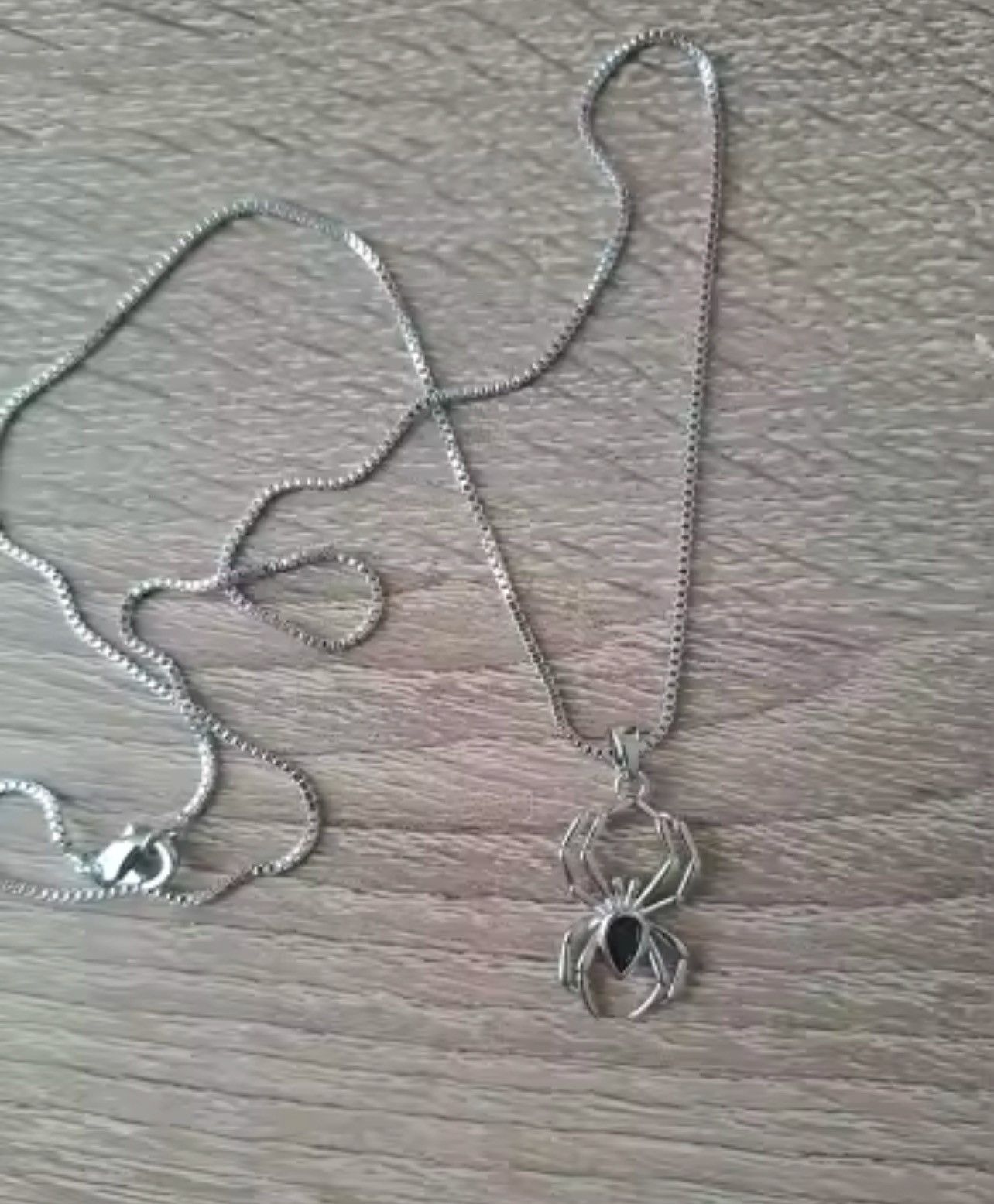 Other Huitan Spider Pendant Necklace Silver Chain Size ONE SIZE - 2 Thumbnail
