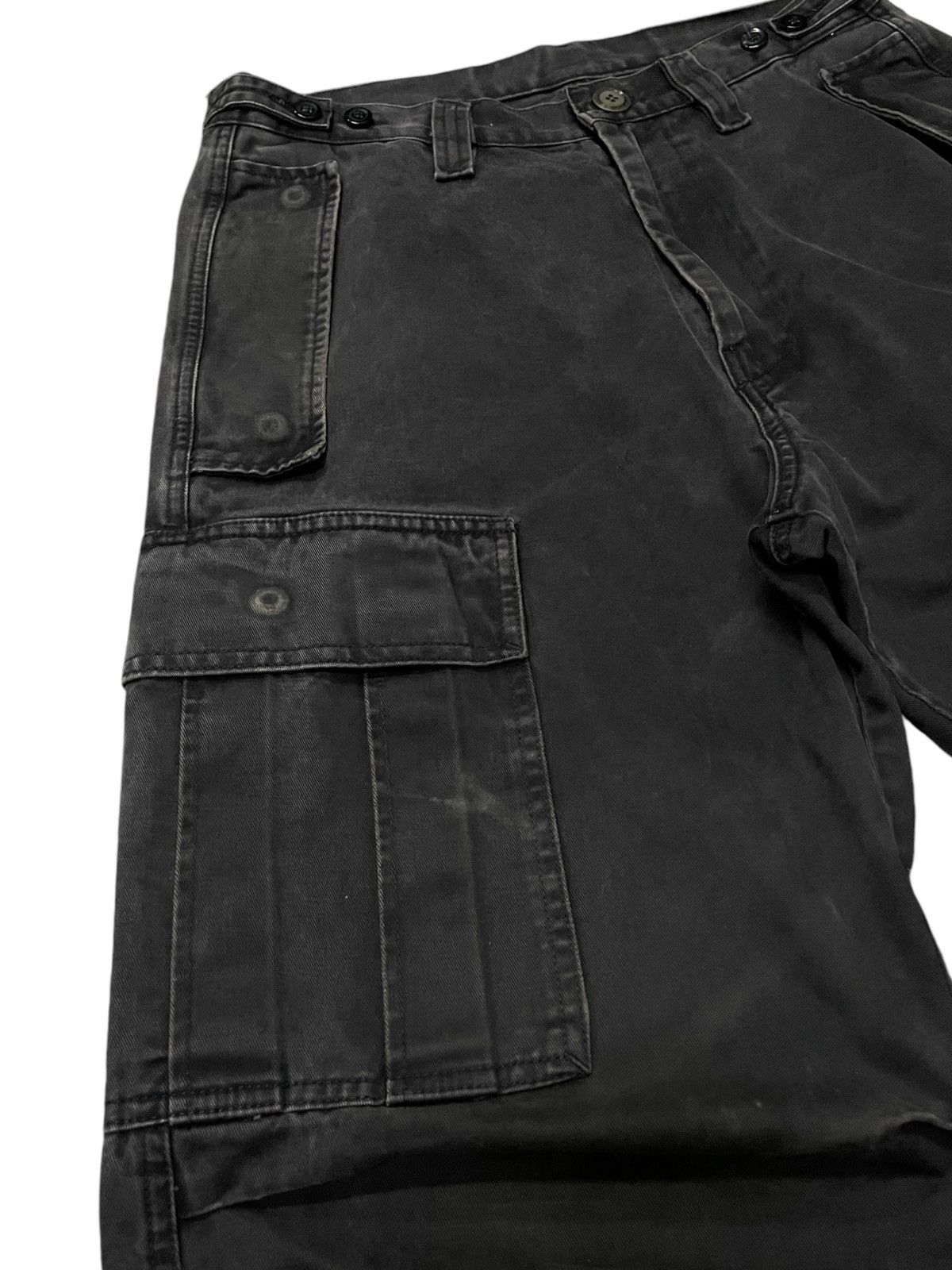 Diesel × Hysteric Glamour Vintage Diesel Baggy Wide Faded Cargo Pants Size US 31 - 7 Thumbnail