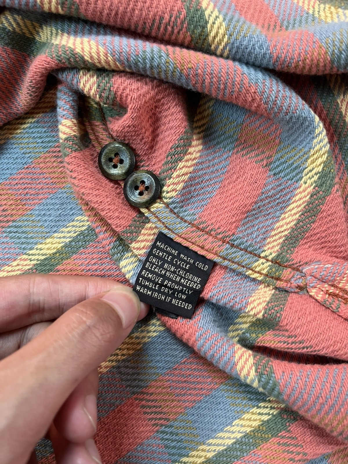 RRL Ralph Lauren 90s RRL plaid button up shirt Size US M / EU 48-50 / 2 - 11 Thumbnail