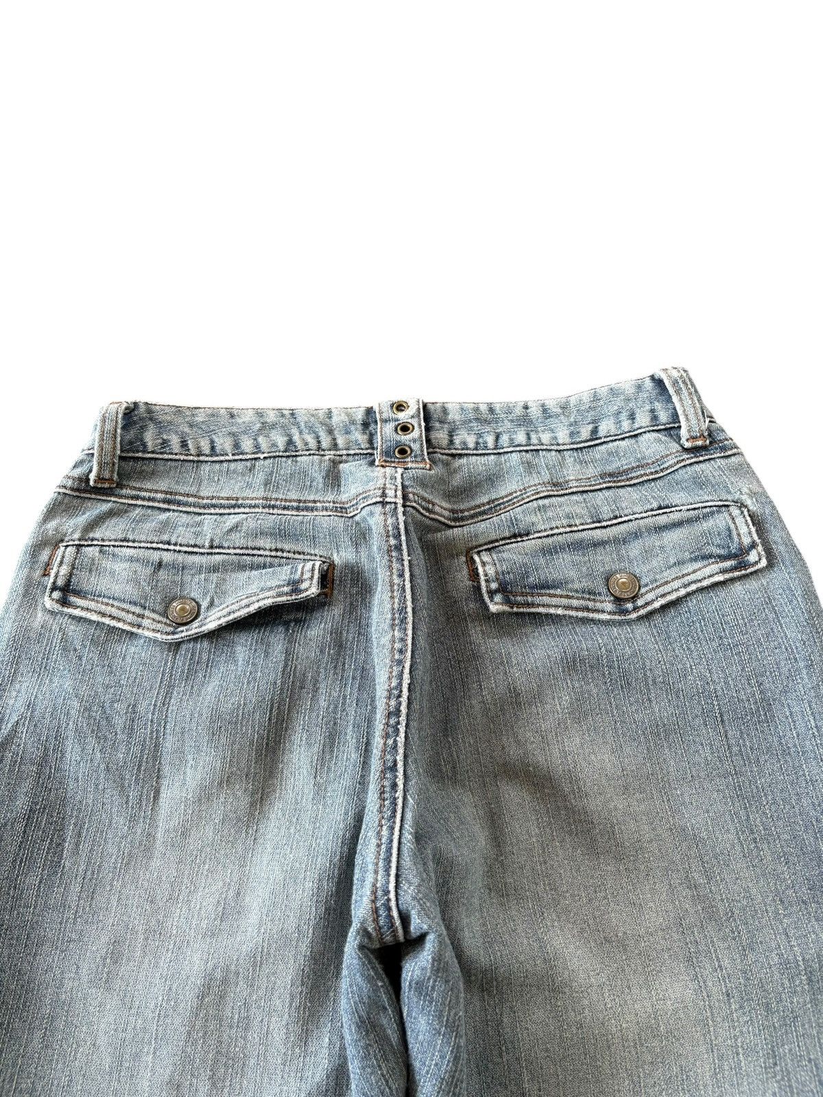 Hysteric Glamour Vintage Japanese Brand Flare Bush Pants Size 27" / US 4 / IT 40 - 8 Thumbnail