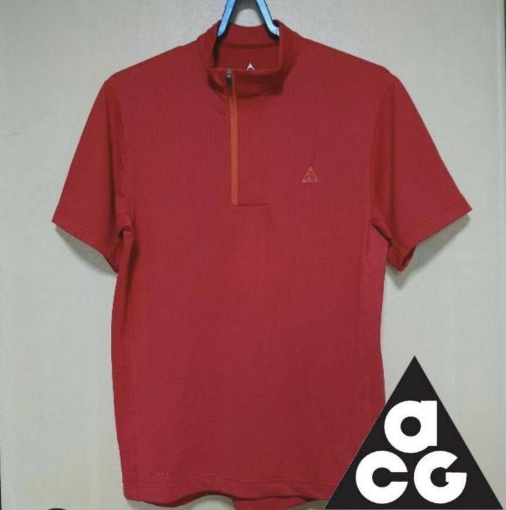 Nike ACG × Vintage Vintage Nike ACG 2000s Sport Quarter Zip Jersey Shirt Size US XL / EU 56 / 4 - 1 Thumbnail