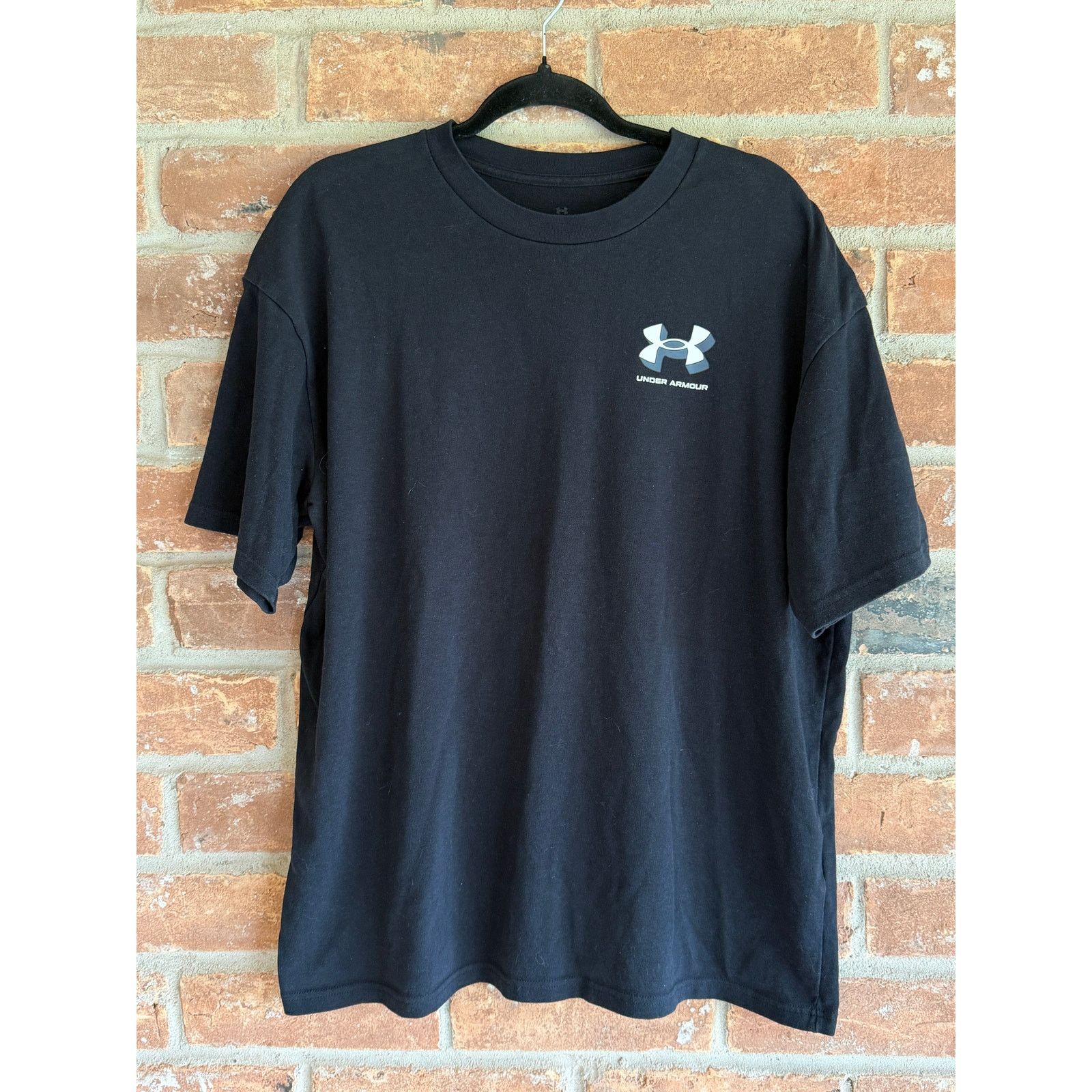 Under Armour Under Armour Logo Tee Black M Minimal Athletic Shirt Size US M / EU 48-50 / 2 - 1 Thumbnail