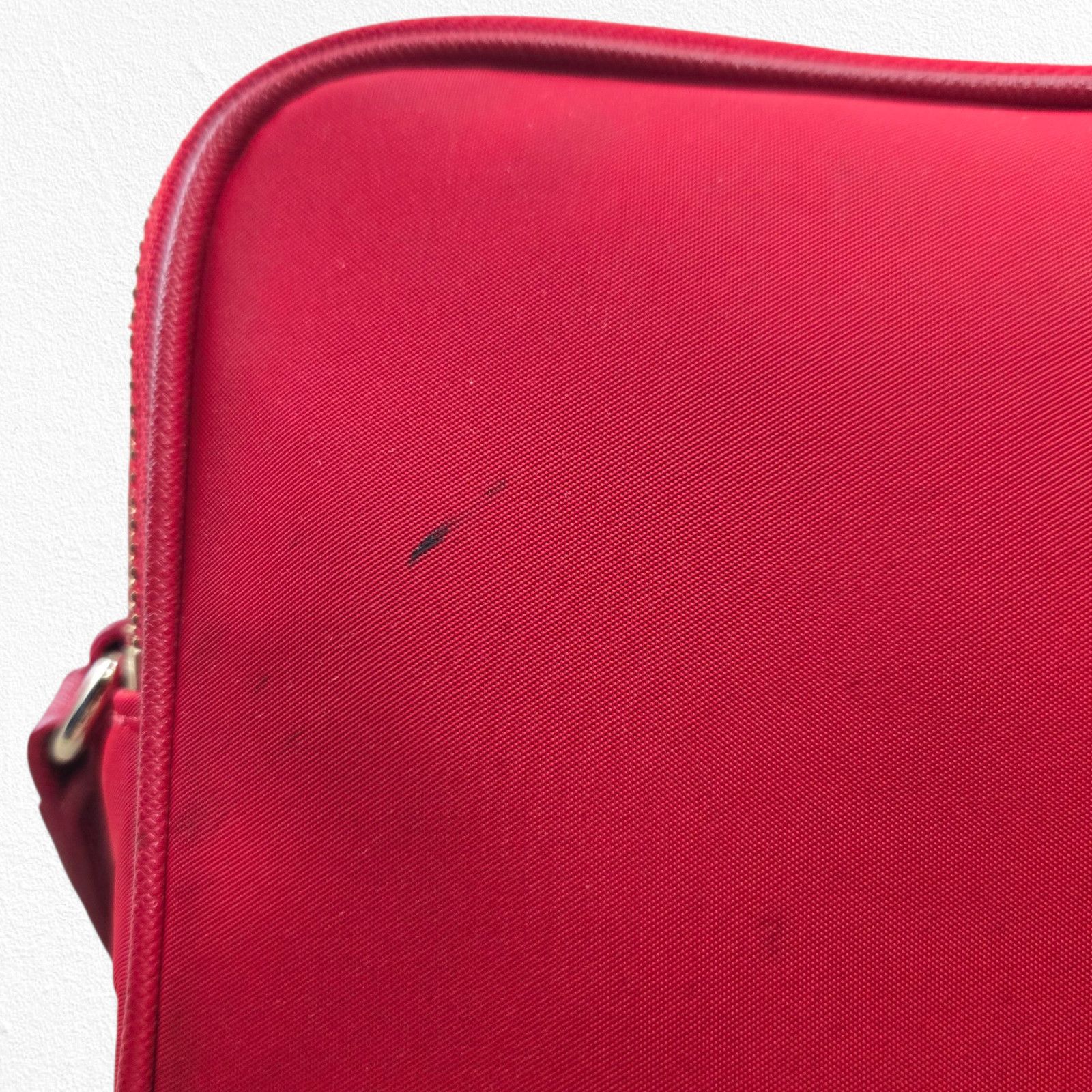 Kate Spade Red Nylon Crossbody Bag Purse Adjustable Strap Size ONE SIZE - 7 Thumbnail
