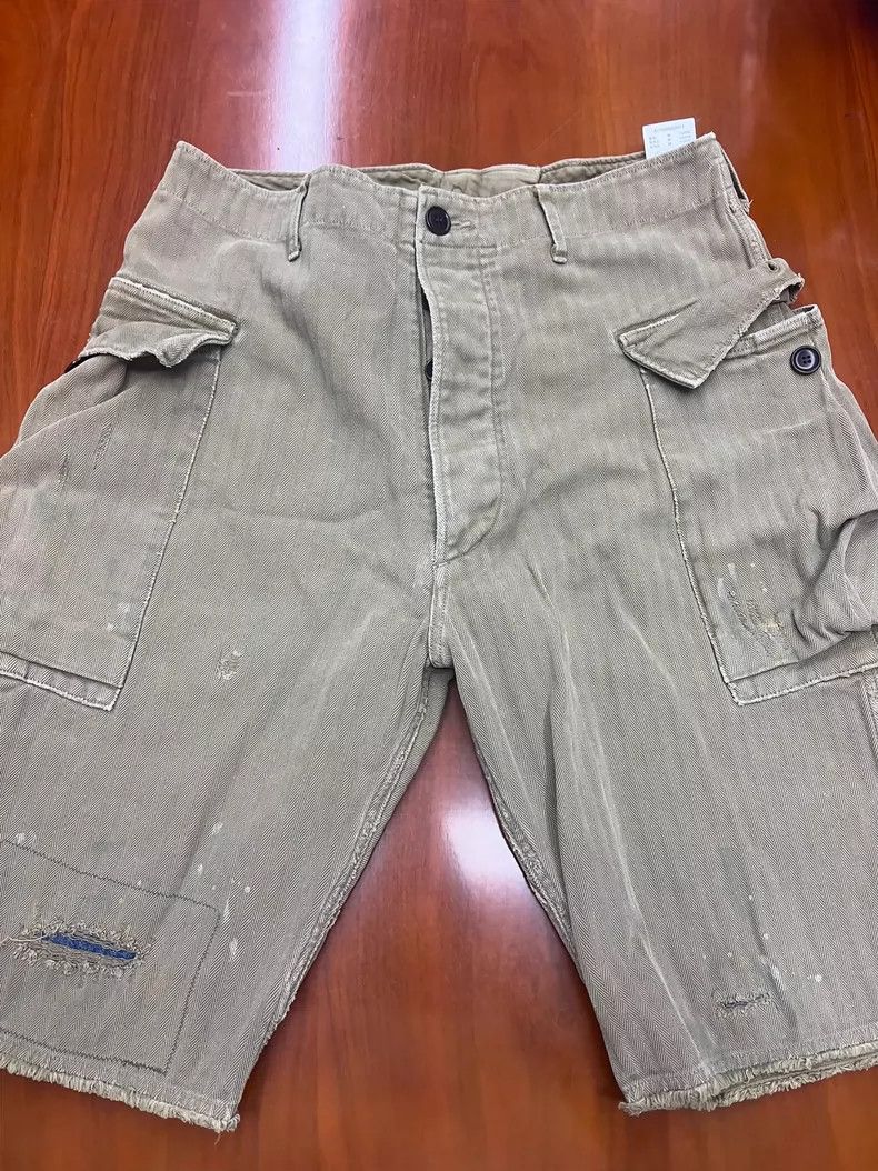 Visvim Visvim Veterans Shorts with Distressed Design Size US 26 / EU 42 - 1 Thumbnail