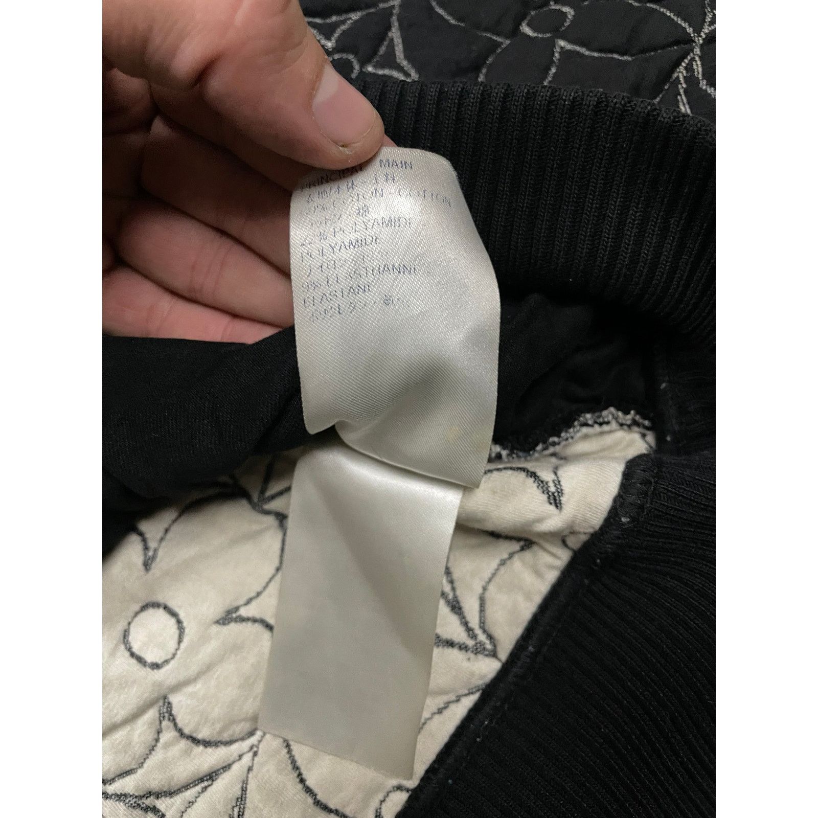 Louis Vuitton LV Monogram Black Jacket Large Used Size US L / EU 52-54 / 3 - 4 Thumbnail