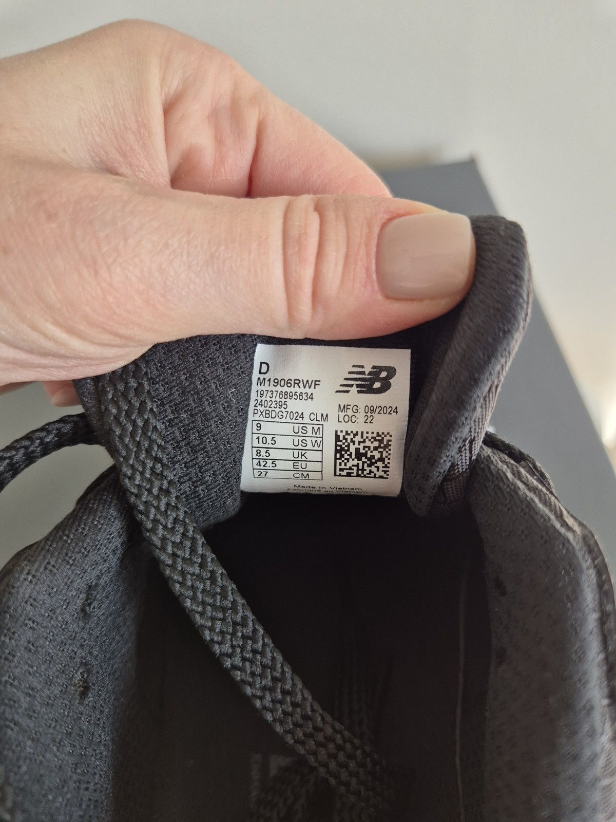 New Balance New Balance 1906R Cordura Black Magnet (M1906RWF) 42.5 EU Size US 9 / EU 42 - 6 Thumbnail