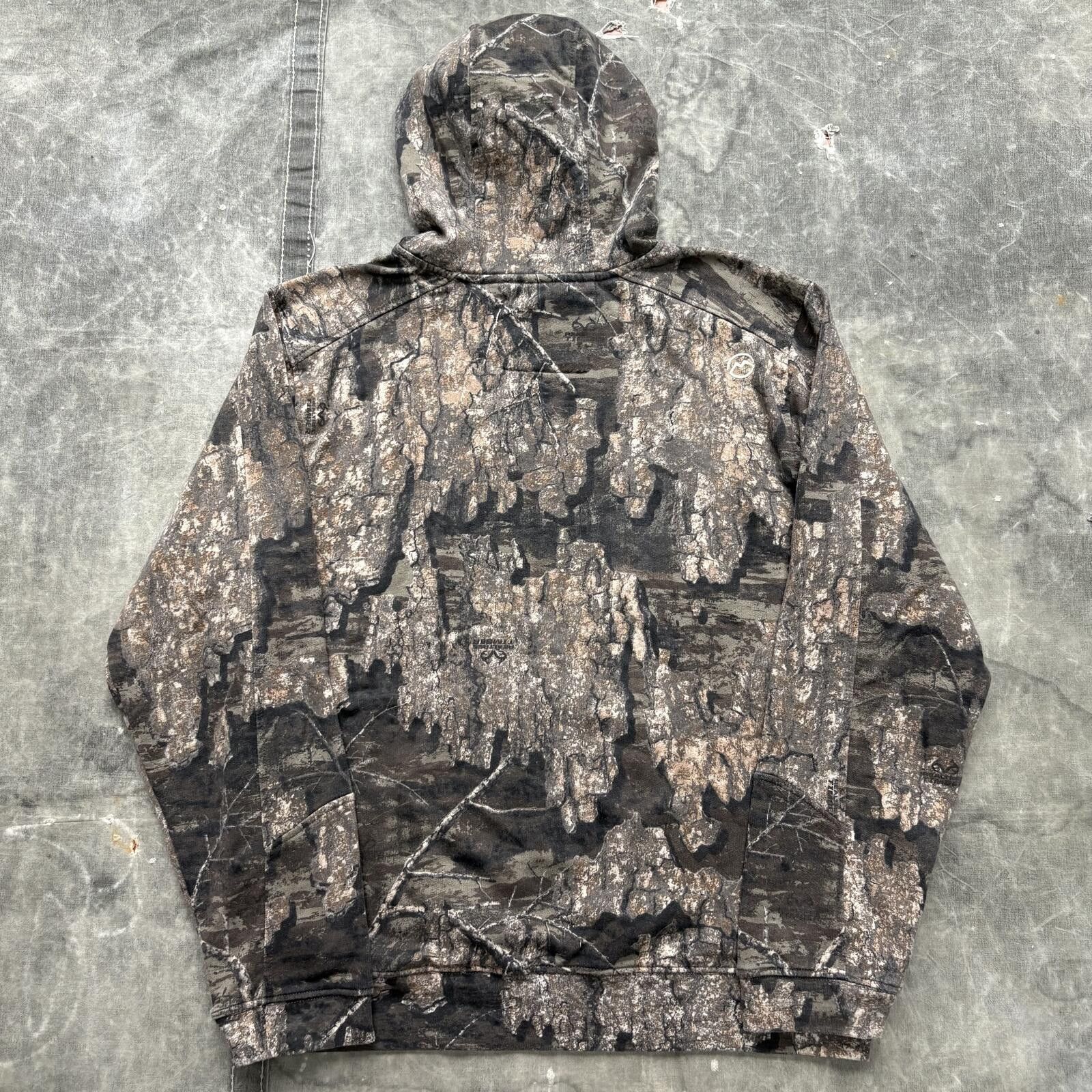 Realtree Vintage Y2K Style Realtree Timber Camo Grunge Skater Hoodie Size US L / EU 52-54 / 3 - 4 Thumbnail