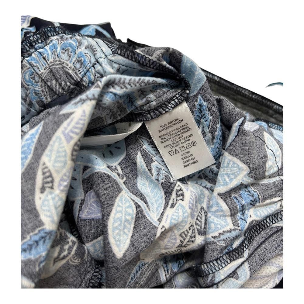 Designer Loft l Blue Pineapple Floral Print Jumpsuit Size 0 Size 25" / US 0 / IT 36 - 8 Thumbnail