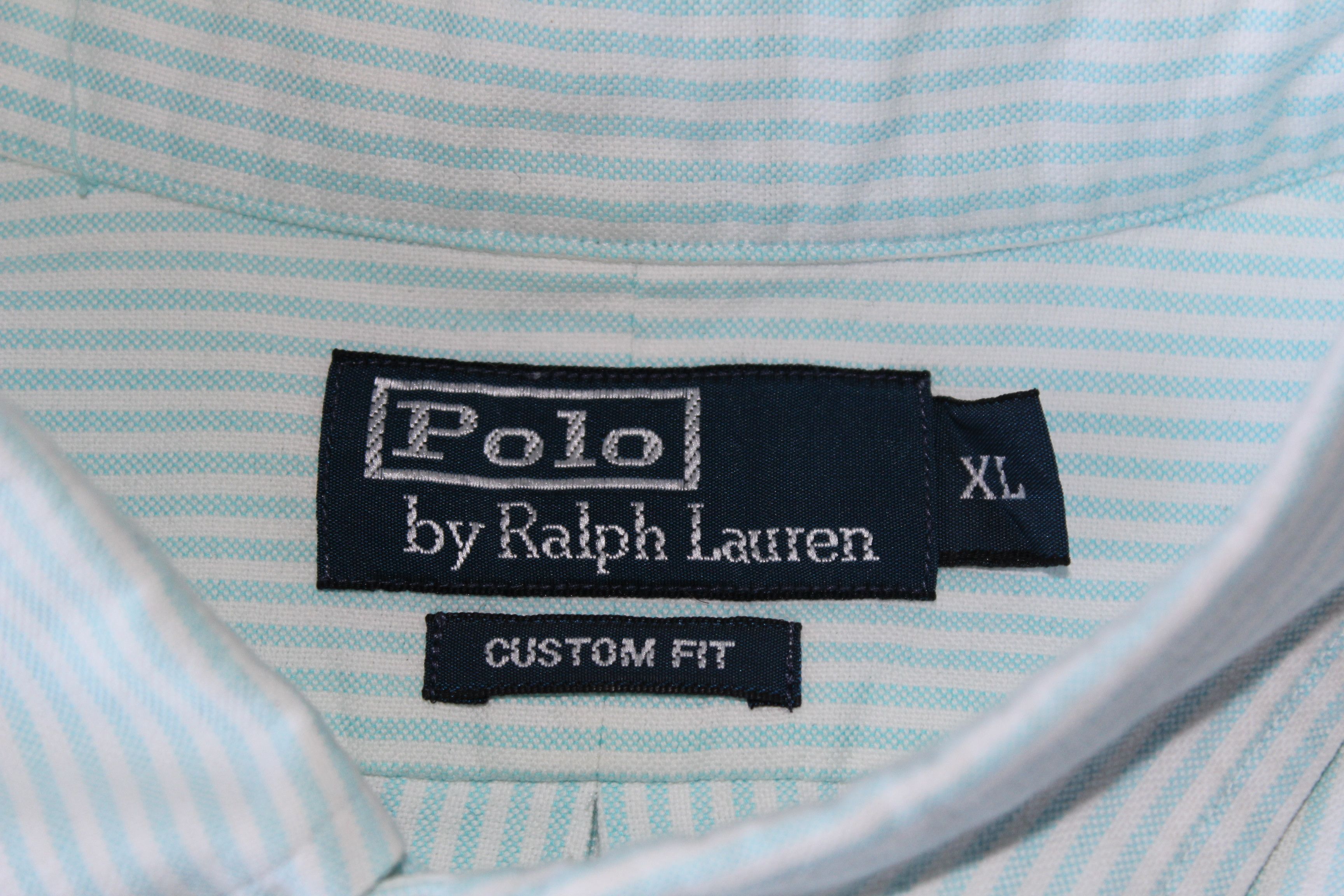 Polo Ralph Lauren RALPH LAUREN Vintage Short Sleeve Striped Shirt Size US XL / EU 56 / 4 - 7 Thumbnail