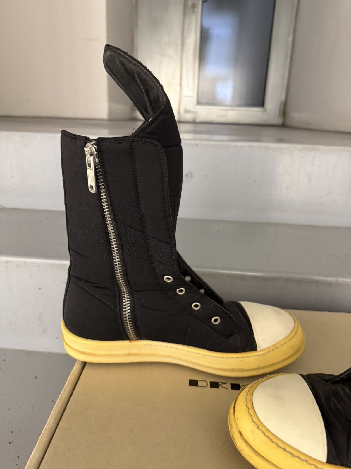 Rick Owens Drkshdw Rick Owens Drkshdw Ramones With Box Size US 8 / EU 41 - 12 Thumbnail