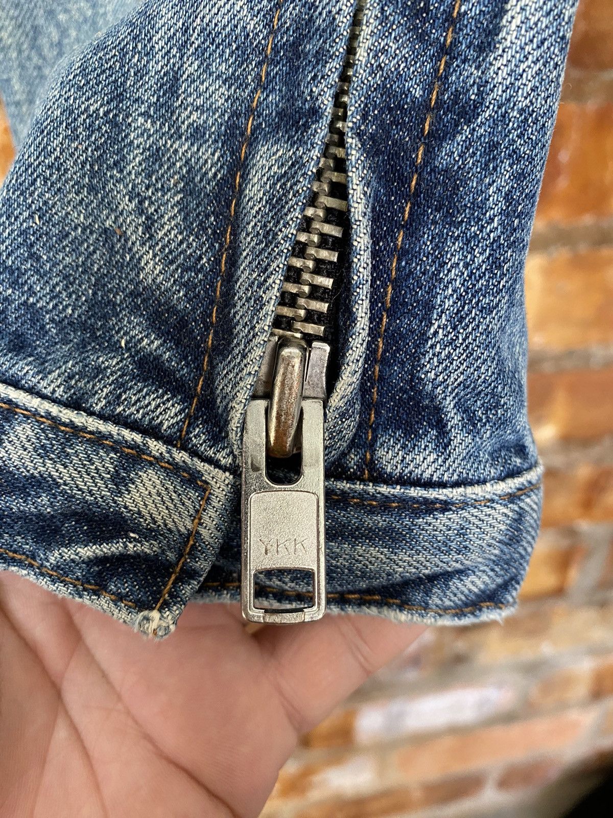 Hysteric Glamour RNA DNA Japan Ankle large zipper pants Size US 31 - 7 Thumbnail