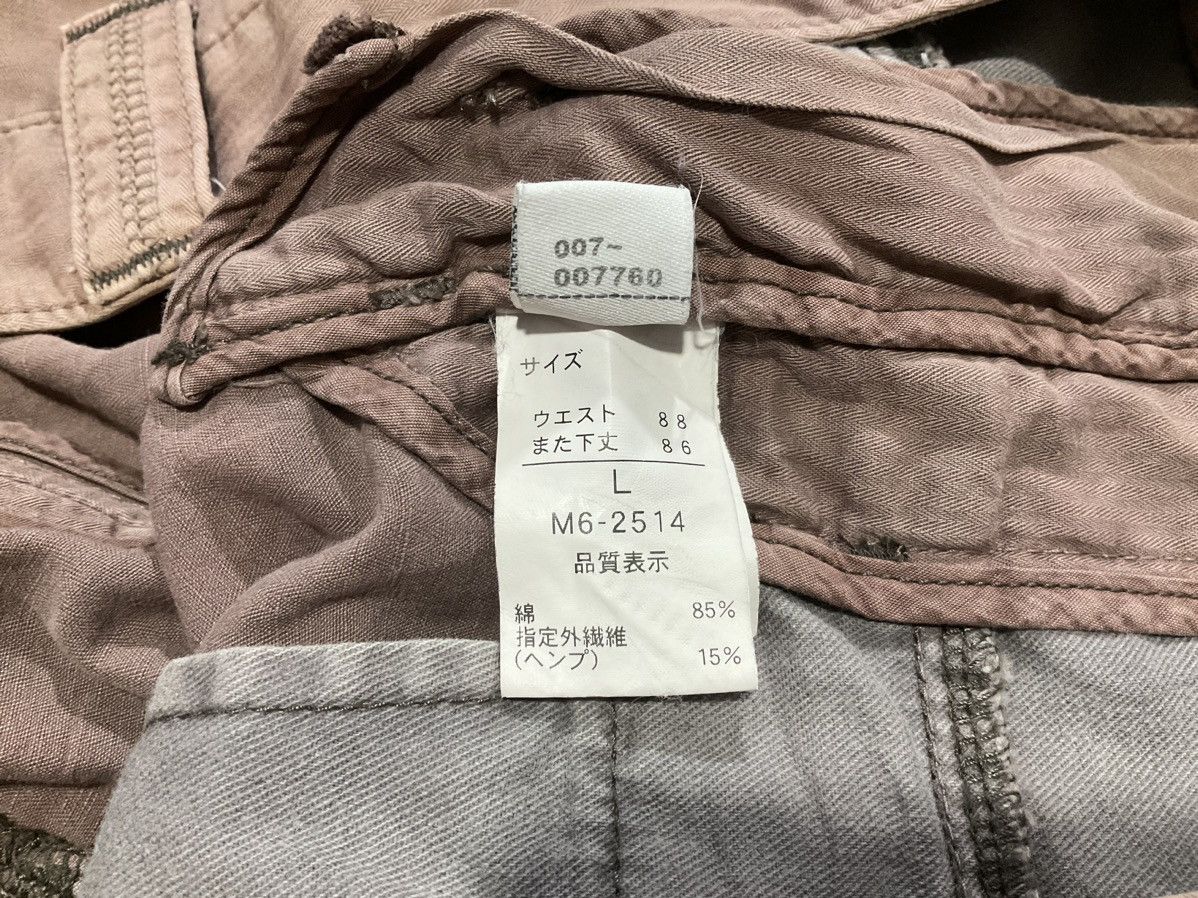 Japanese Brand × Le Grande Bleu (L.G.B.) × Marithe + Francois Girbaud 🔥Rare Vintage Marithe Francois Girbaud Bondage Cargo Pants Size US 34 / EU 50 - 12 Thumbnail