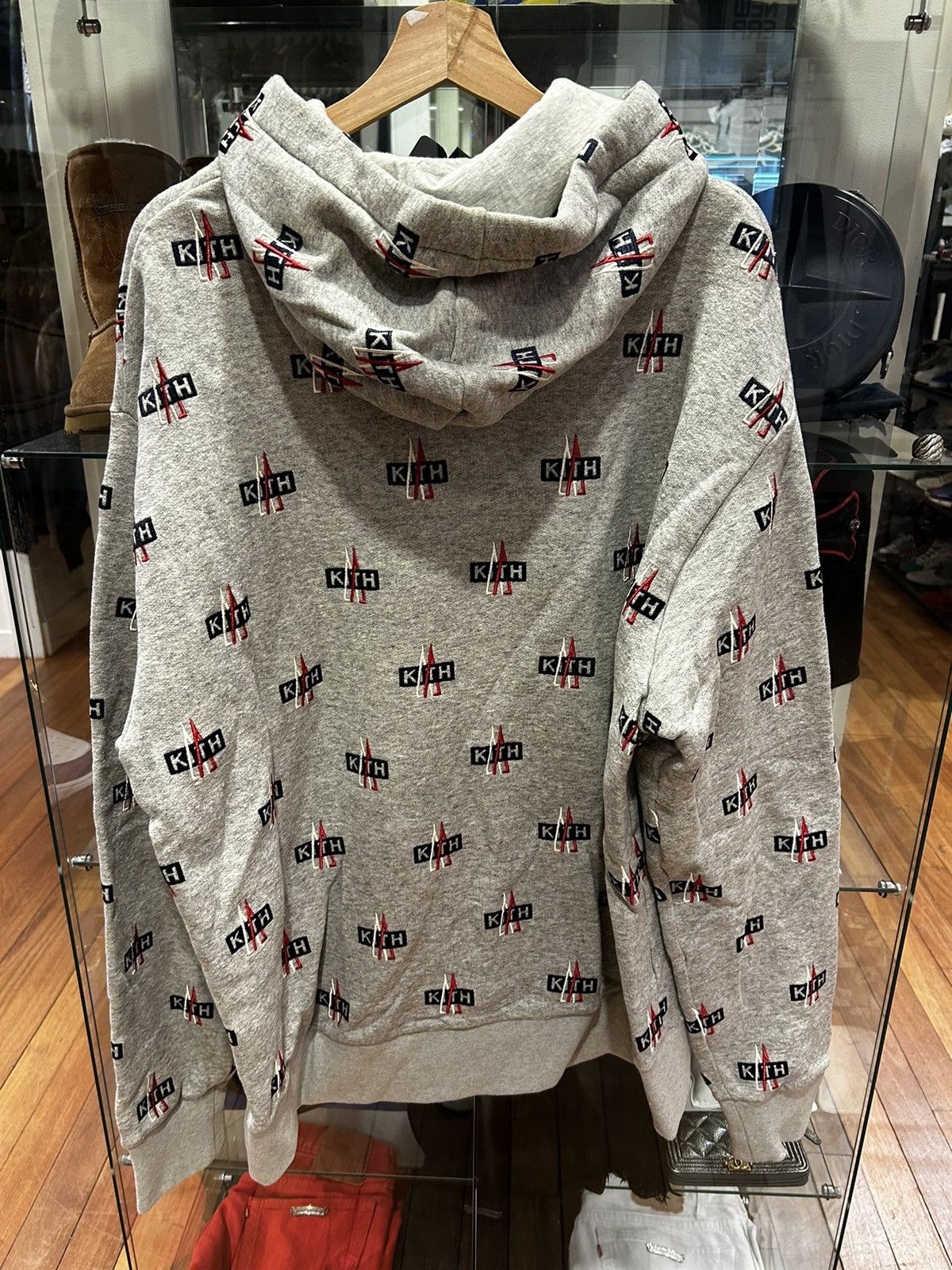 Kith × Moncler Kith X Moncler Hooded Sweatshirt Size US XXL / EU 58 / 5 - 2 Thumbnail