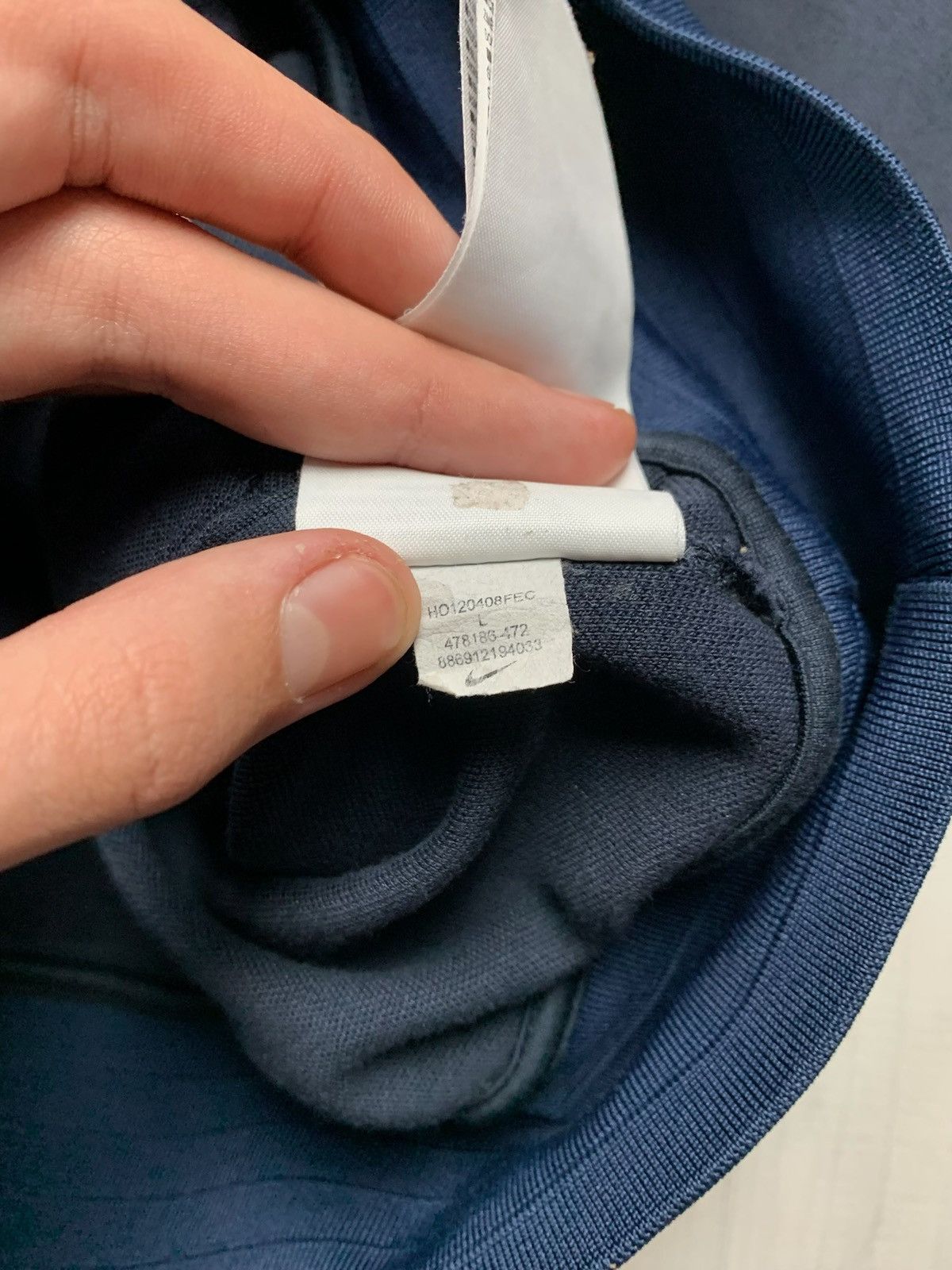 Nike × Vintage Vintage Nike Arsenal soccer track jacket size L logo Size US L / EU 52-54 / 3 - 6 Thumbnail