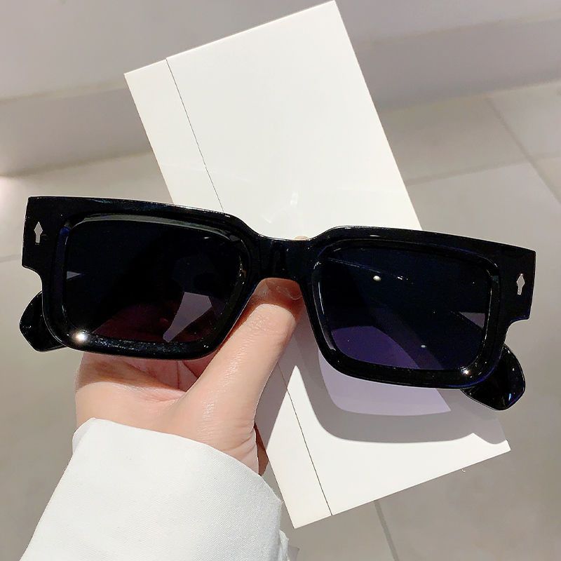 VIBE Hip-hop Street ins style custom avant-garde sunglasses Size ONE SIZE - 5 Thumbnail