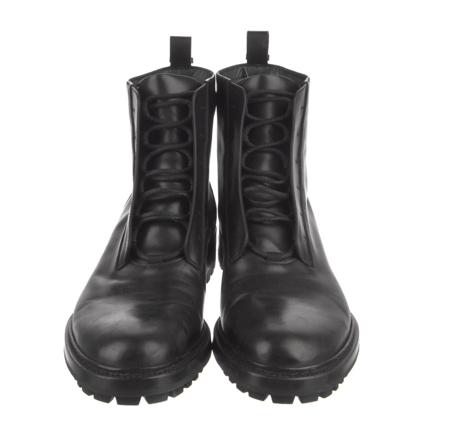 Christian Dior Monsieur × Dior Christian Dior Vintage Leather Combat Boots Size US 12 / IT 42 - 3 Thumbnail