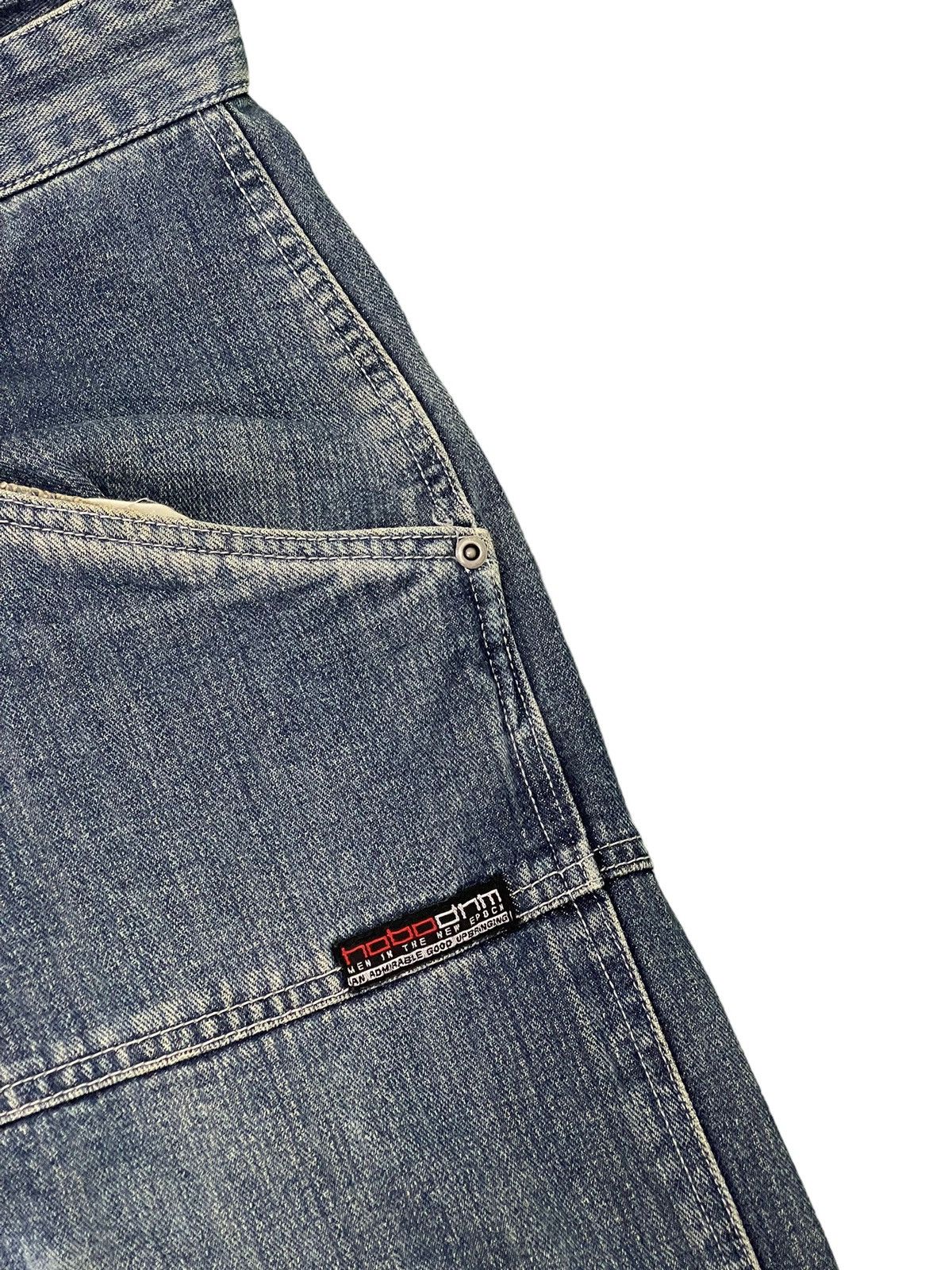 Japanese Brand Baggy Jeans Hobo Distress Wide Denim Skateboards 6🟦4 Size US 29 - 10 Thumbnail