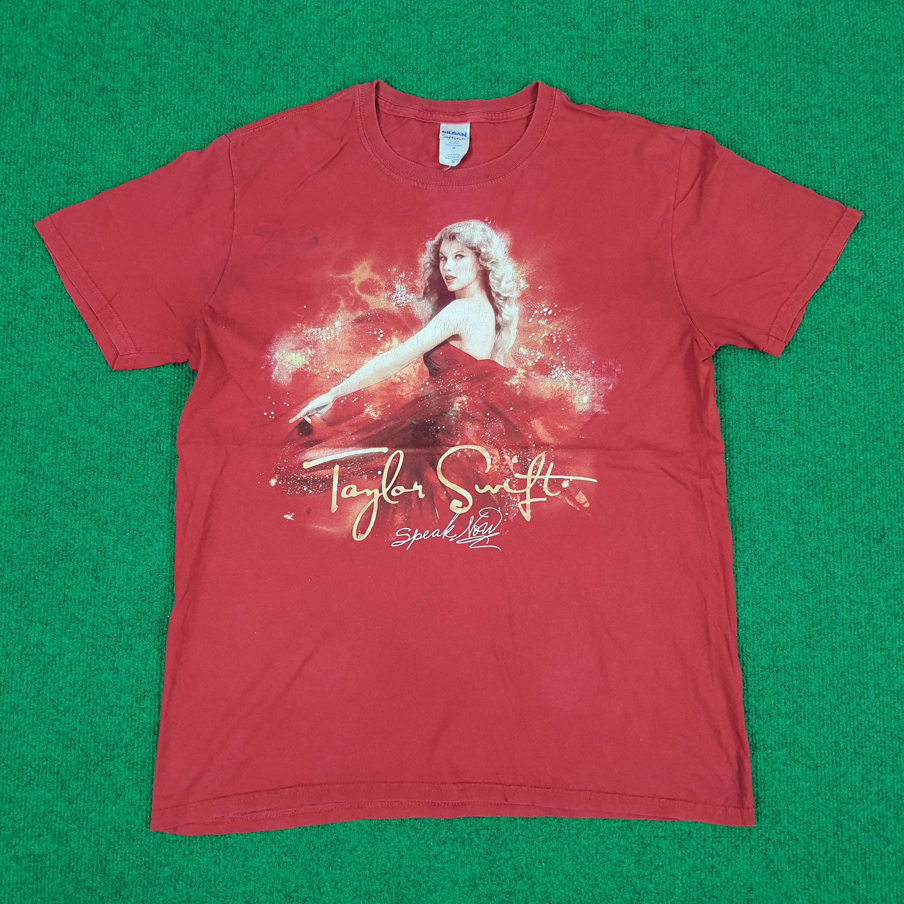 Band Tees Vintage Taylor Swift Speak Now Tour Concert T-shirt Size US M / EU 48-50 / 2 - 1 Thumbnail