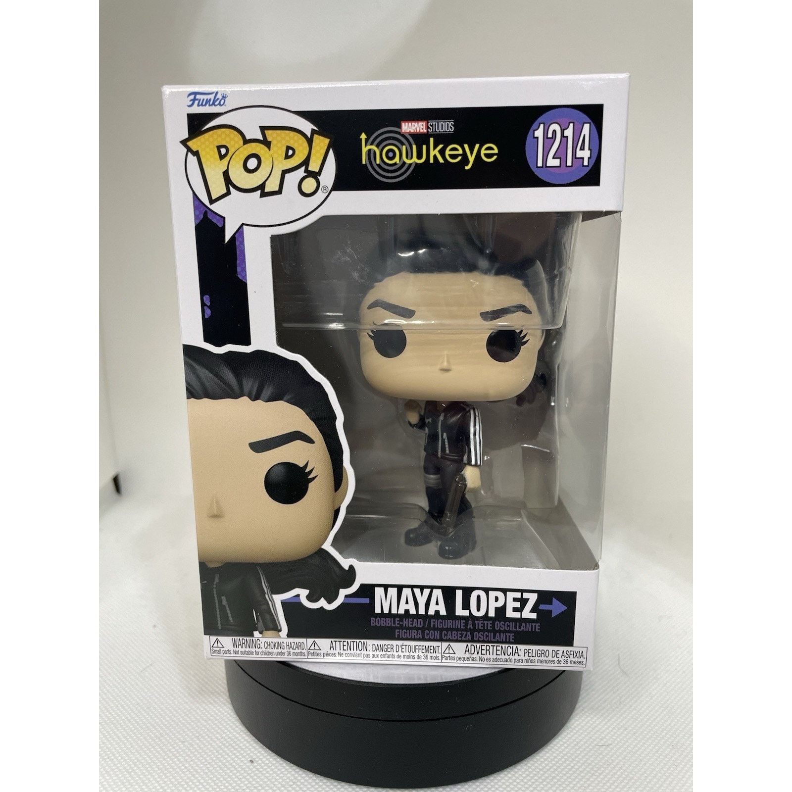 Marvel Comics Funko Pop! Maya Lopez #1214 - Hawkeye - W Pop Protector Size ONE SIZE - 1 Thumbnail