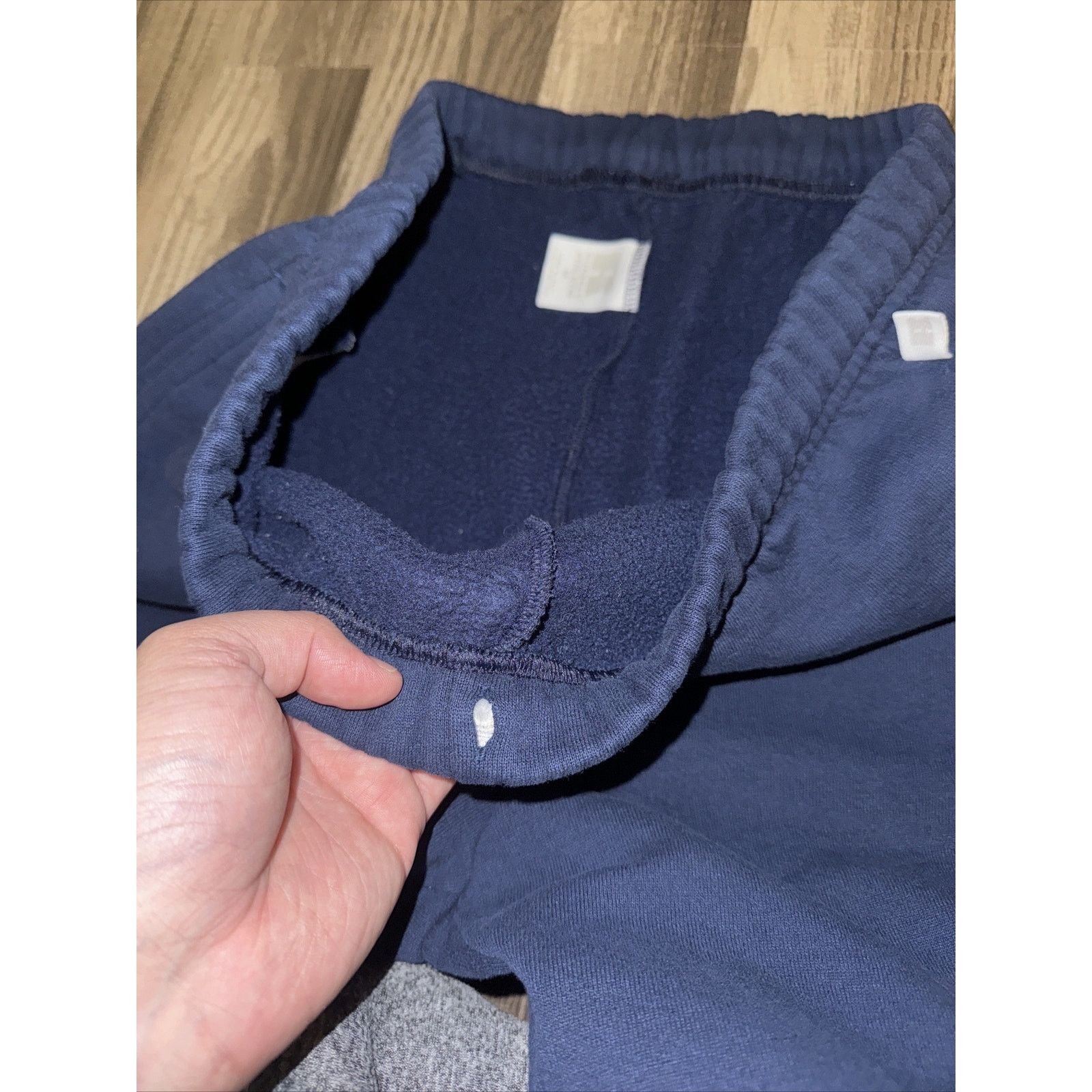 Russell Athletic × Vintage Russell Athletic Sweatpants Made In USA Navy Blue M 36x28 Size US 36 / EU 52 - 5 Thumbnail