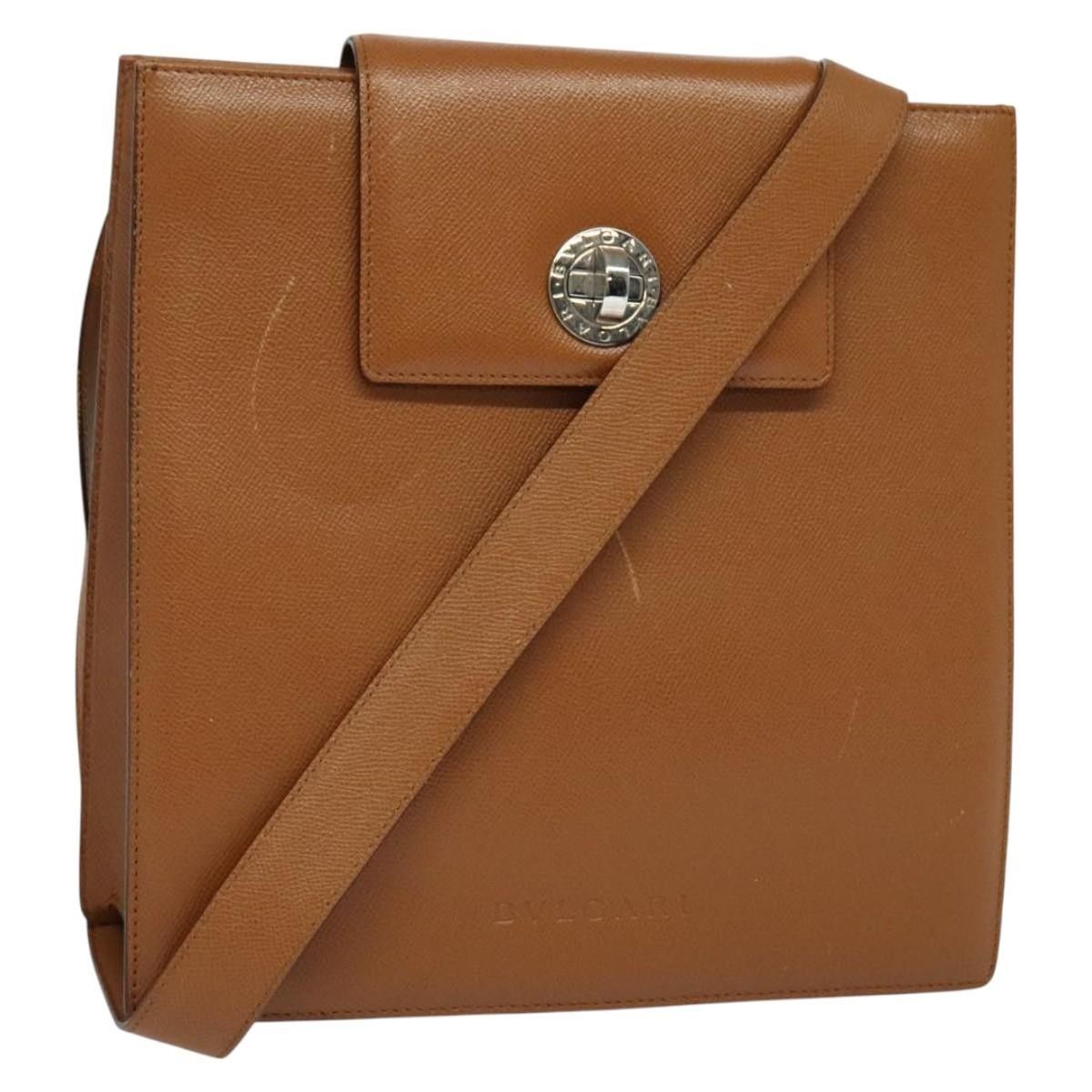 Bvlgari Bvlgari Turnlock Flap Convertible Top Handle Leather Size ONE SIZE - 1 Thumbnail