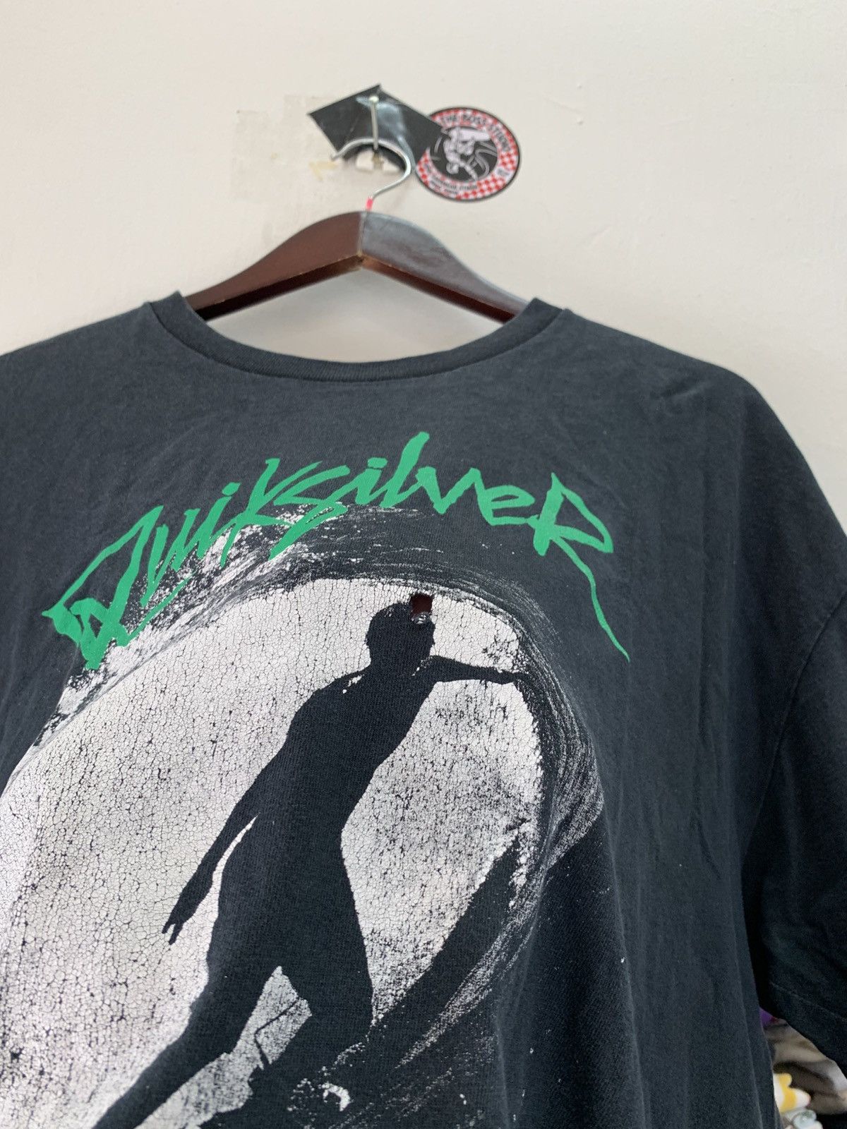 Quiksilver size XL: Vintage Quiksilver surf tshirt surfing rare design Size US XL / EU 56 / 4 - 4 Thumbnail