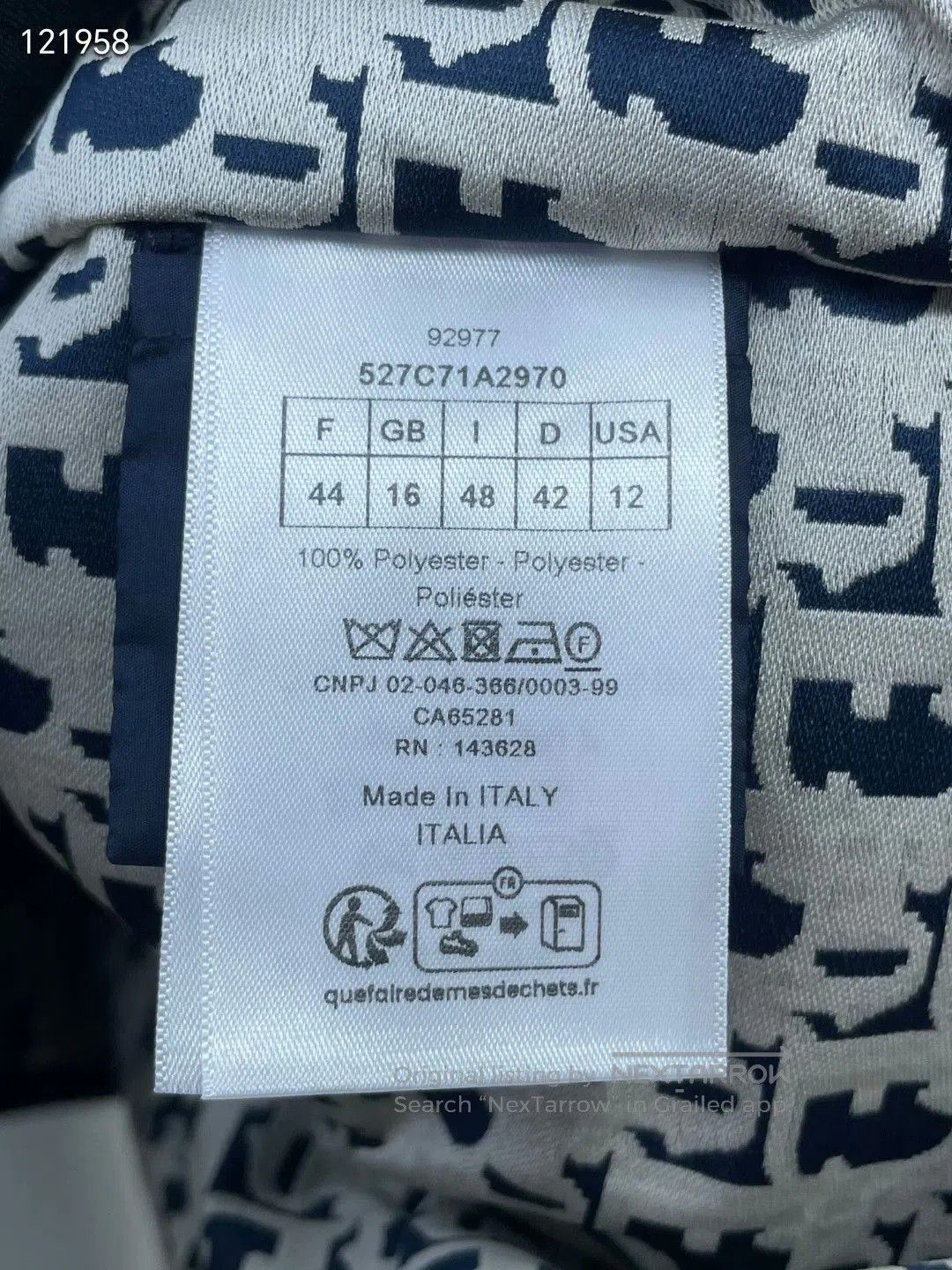 Dior Dior 2026 Monogram Hooded Jacket. Size US S / EU 44-46 / 1 - 5 Thumbnail