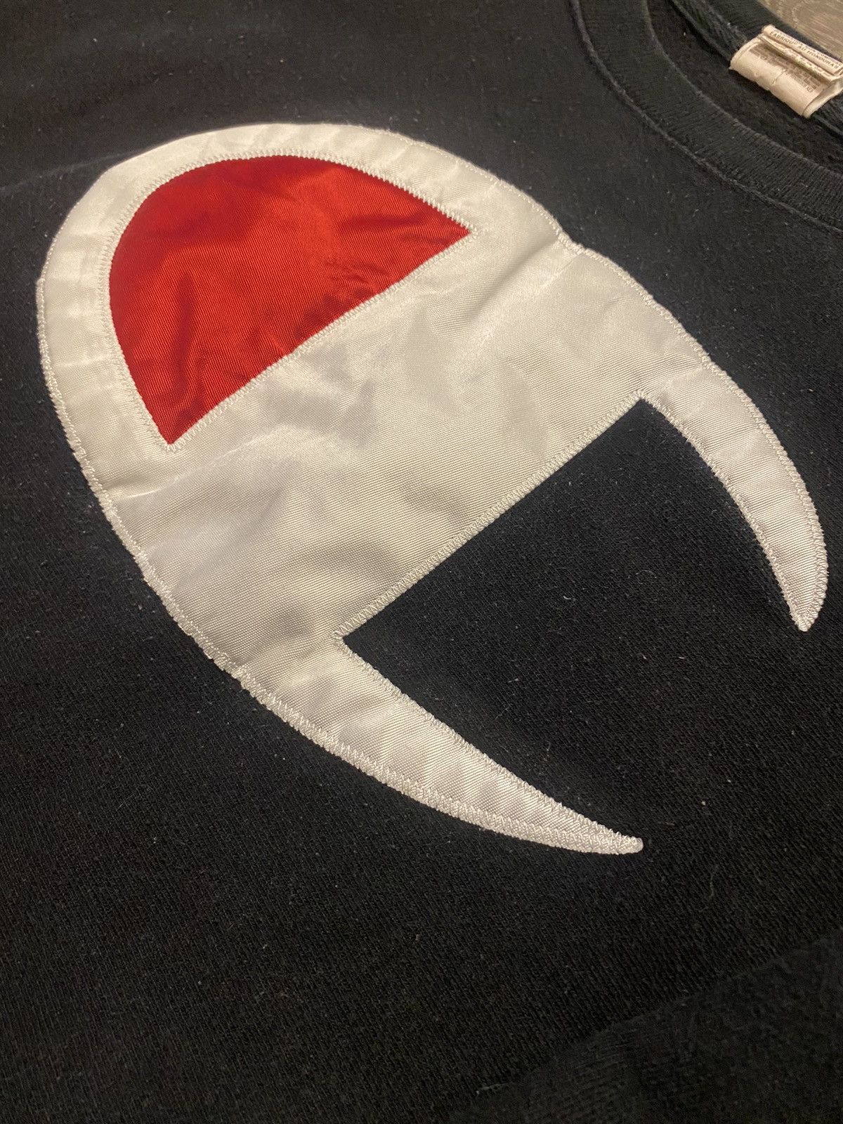 Champion × Vintage Vintage Champion (reverse weave) Big Logo Sweater Size US L / EU 52-54 / 3 - 3 Thumbnail