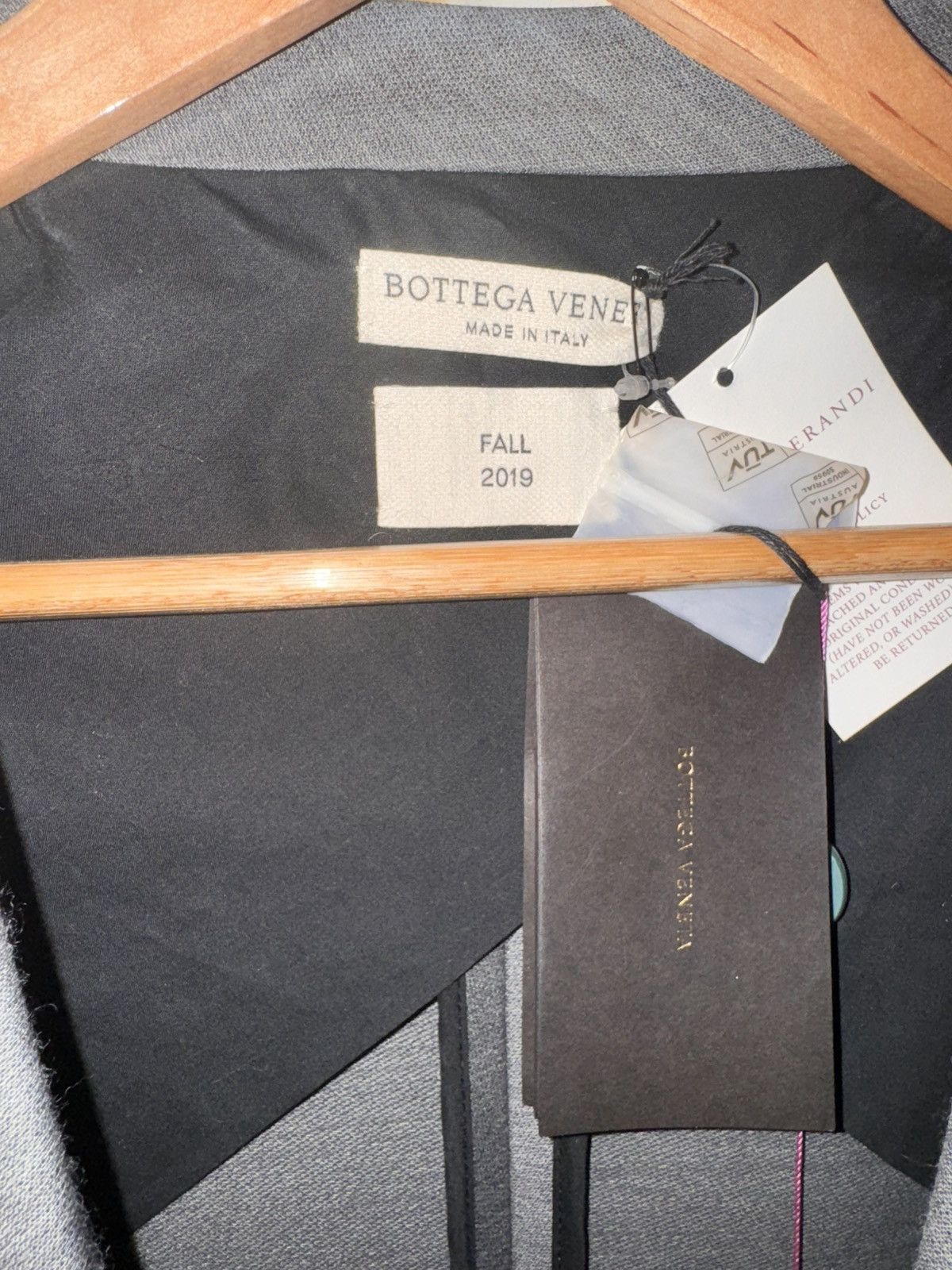 Bottega Veneta Dry Wool Blazer (runway piece) Size M / US 6-8 / IT 42-44 - 3 Thumbnail