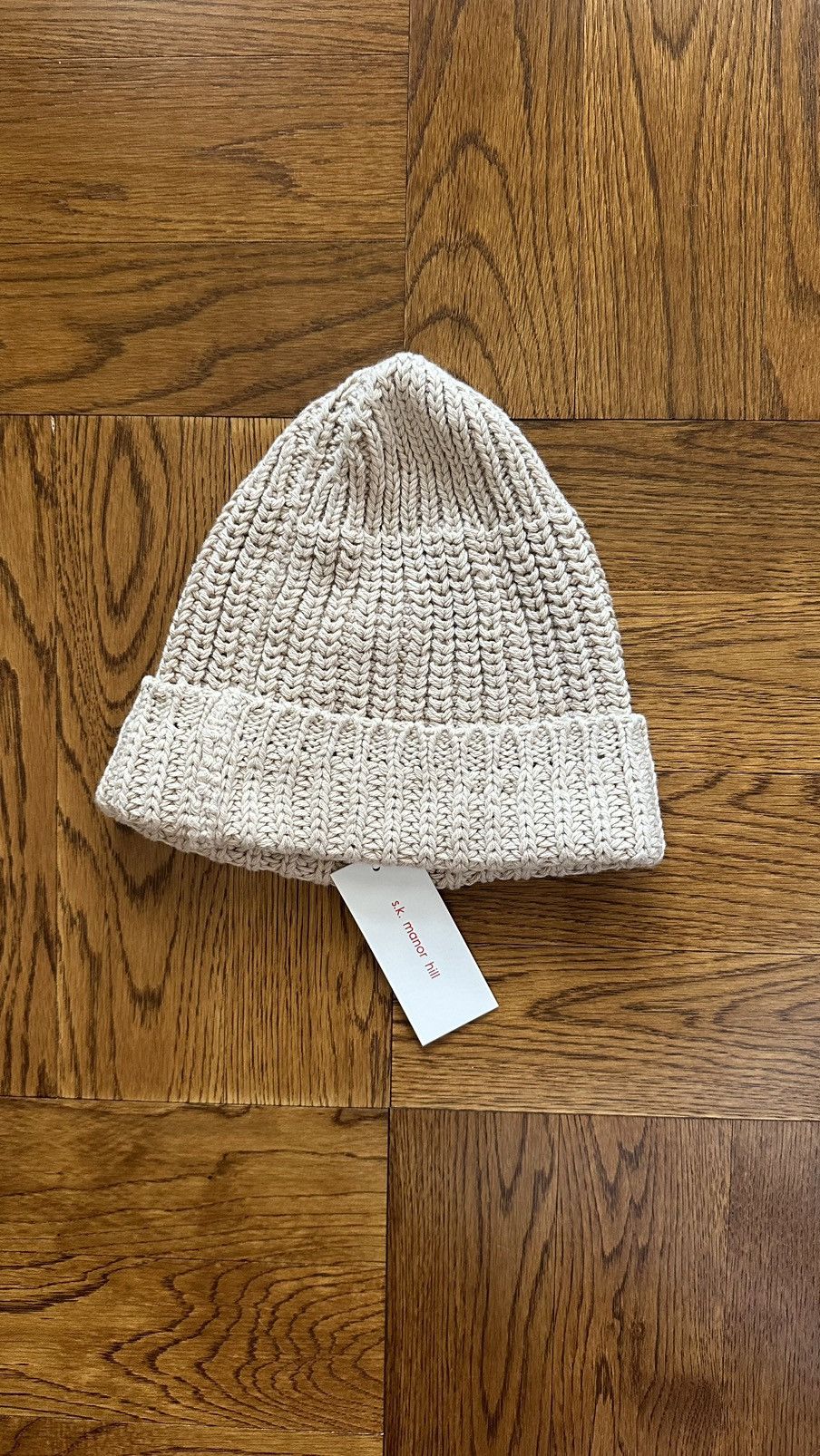 Ivory watch cap - made in Peru