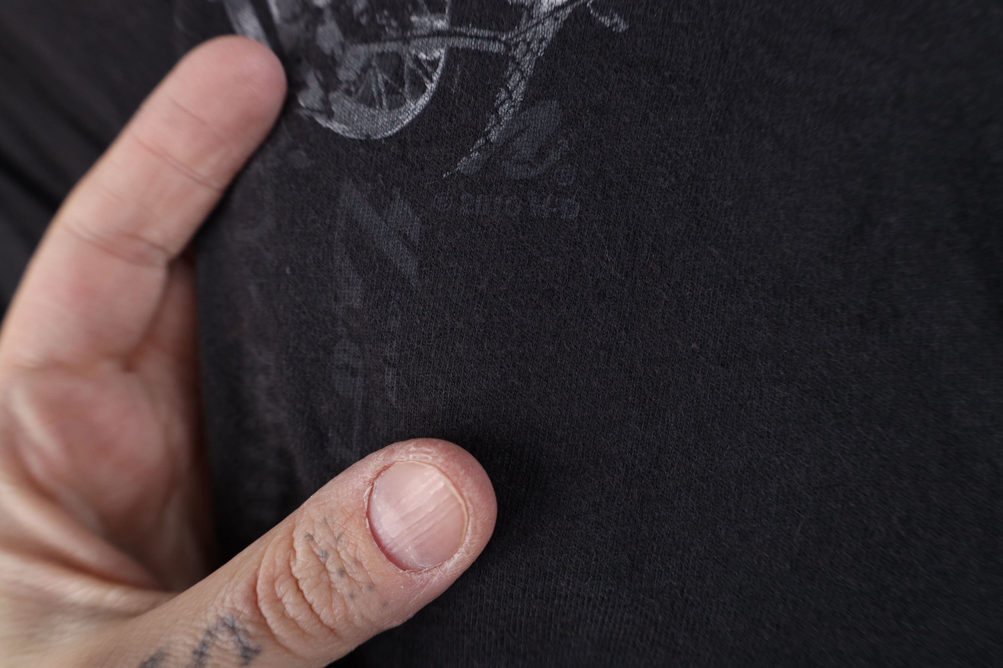 Harley Davidson Vintage Y2K Harley Davidson Eagle Wings Skull T-Shirt Black Size US L / EU 52-54 / 3 - 7 Thumbnail