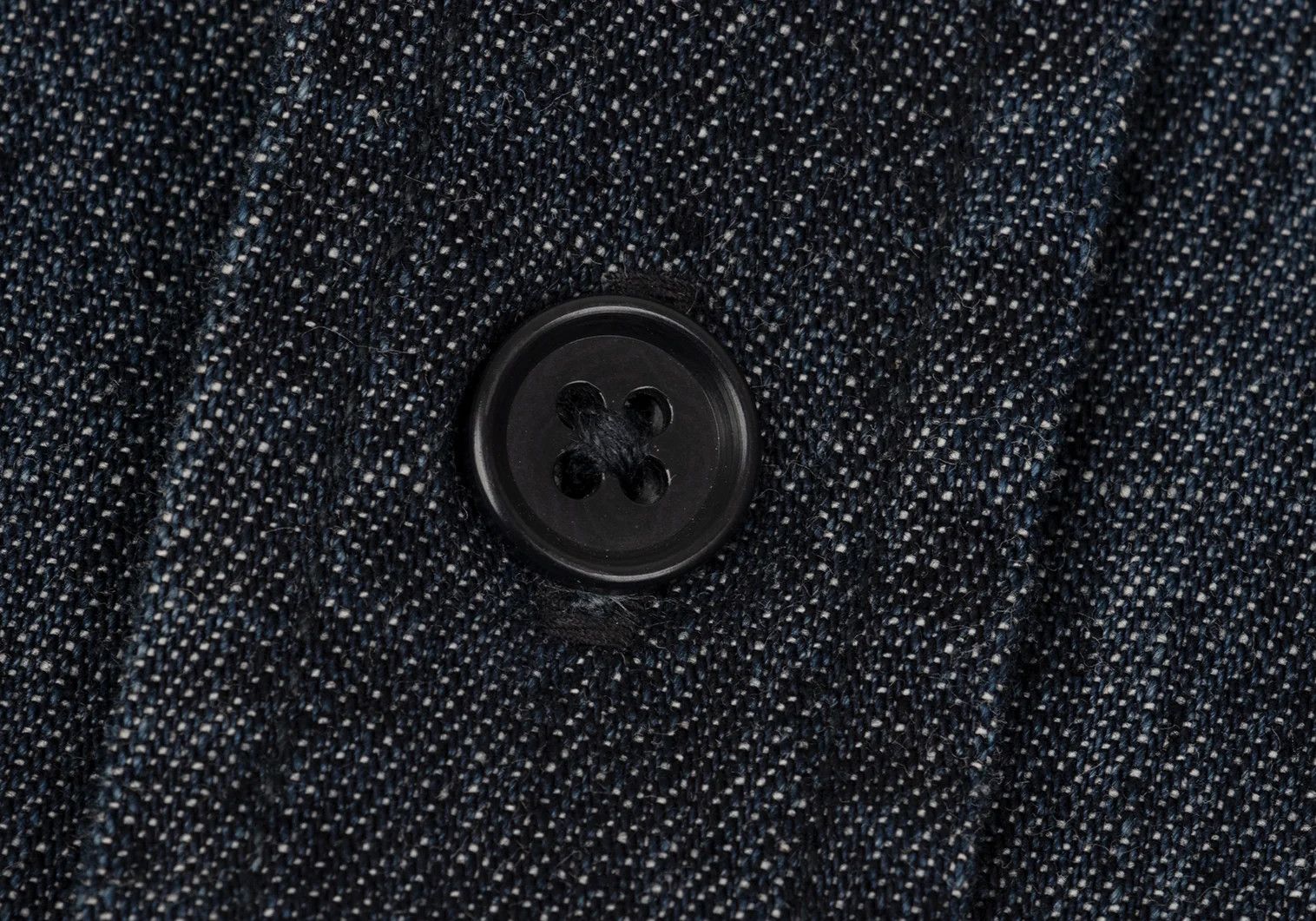 Yohji Yamamoto Yohji Jeans × EDWIN Cotton Epaulet Denim Shirt Indigo Size US S / EU 44-46 / 1 - 4 Thumbnail