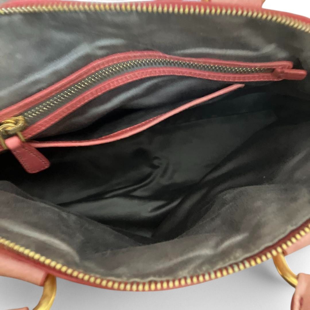 Miu Miu Miu Miu - Ribbon Vitello Rose Pink Handbag Leather Shoulder Size ONE SIZE - 8 Thumbnail