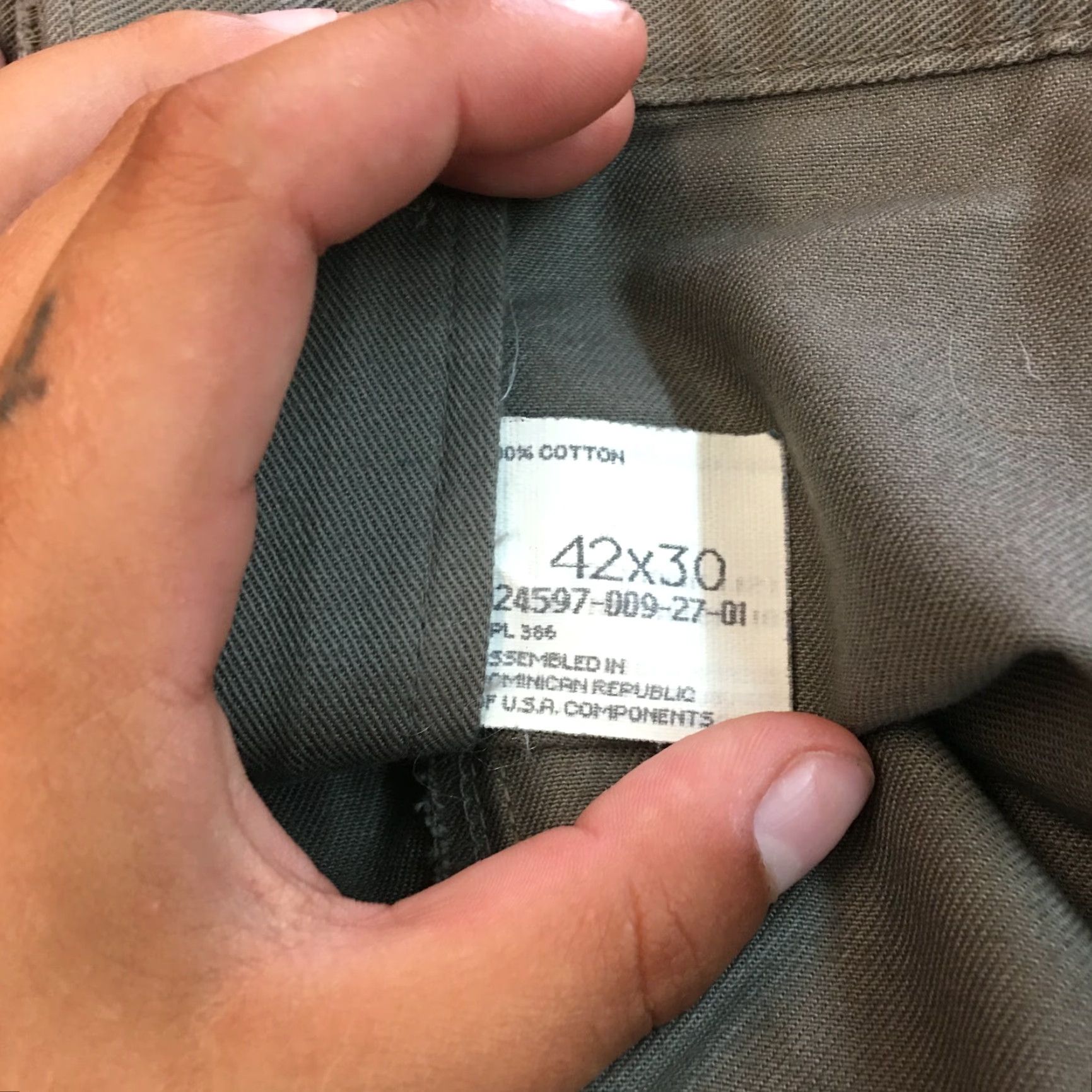 Vintage Reed St James Mens Dress Pants 42 Gray Pleated Straight High Rise Inseam 30 100% Cotton Size US 42 / EU 58 - 5 Thumbnail