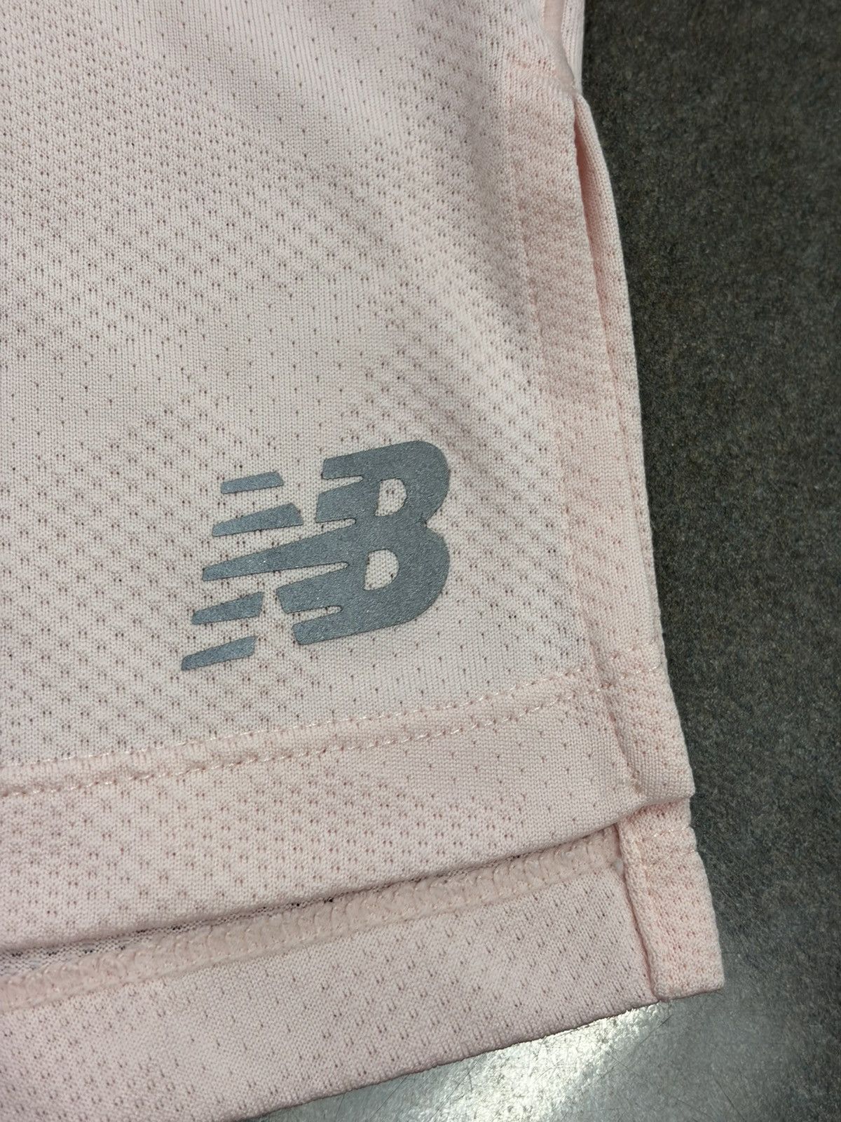 New Balance New Balance Shirt Mesh Short Sleeve Running Athletic Top Size M / US 6-8 / IT 42-44 - 2 Thumbnail