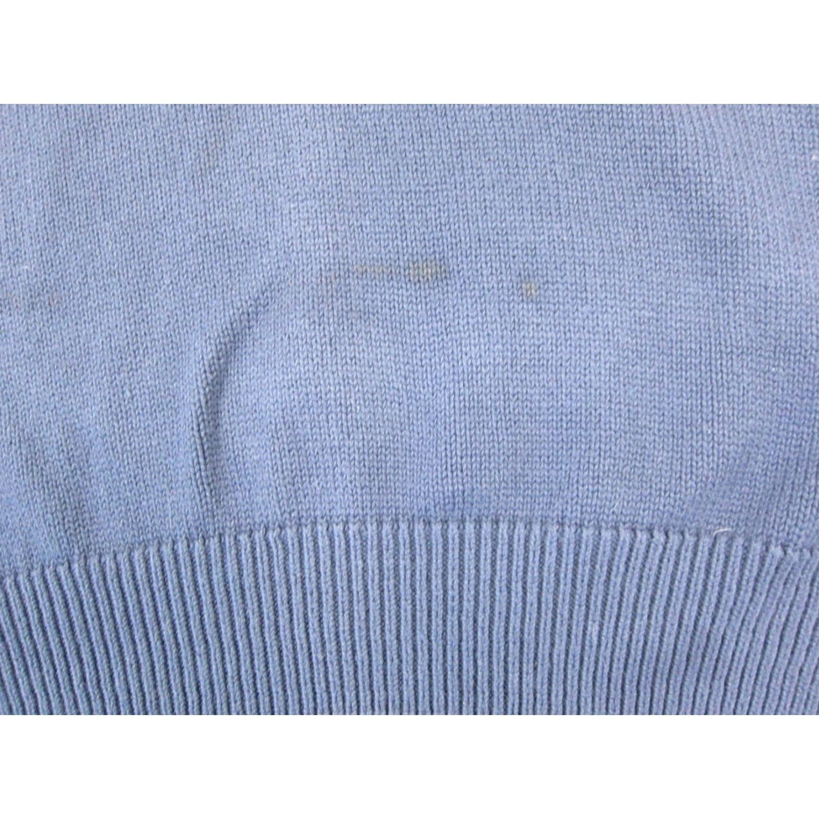 Lands' End VINTAGE Lands' End Sweater Mens XLT Blue Knit Pullover V-Neck Long Sleeve Classic Big & Tall USA 80s 90s Outdoor Golf Hiking Walking Shirt Size US XL / EU 56 / 4 - 2 Thumbnail